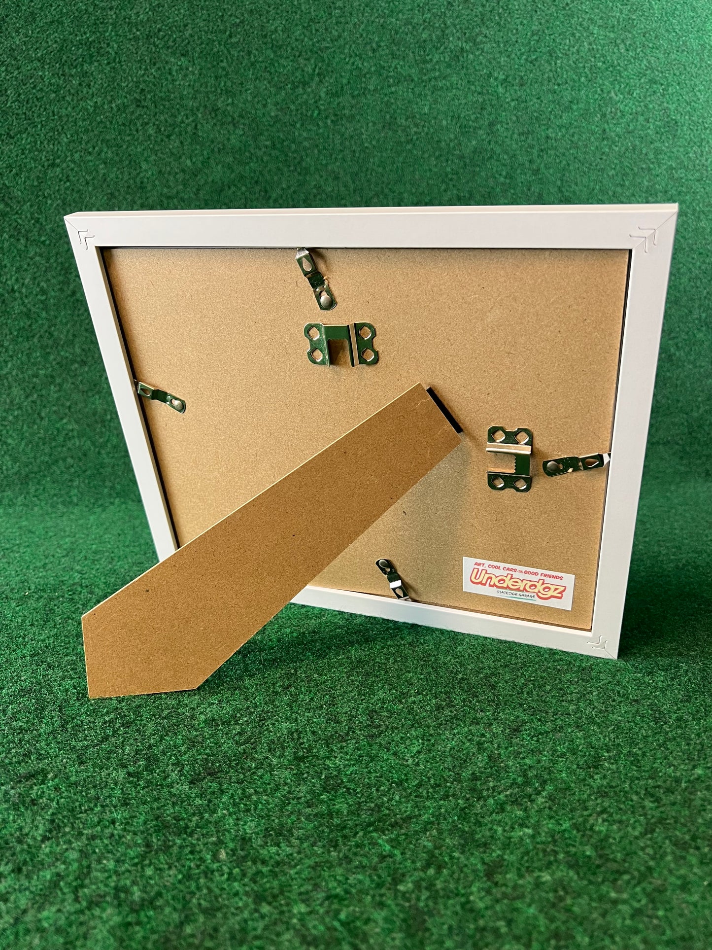 SPOON SPORTS Honda S2000 Racecar Rear Bumper Framed, Hand Drawn, Watercolor Painted & Signed Print