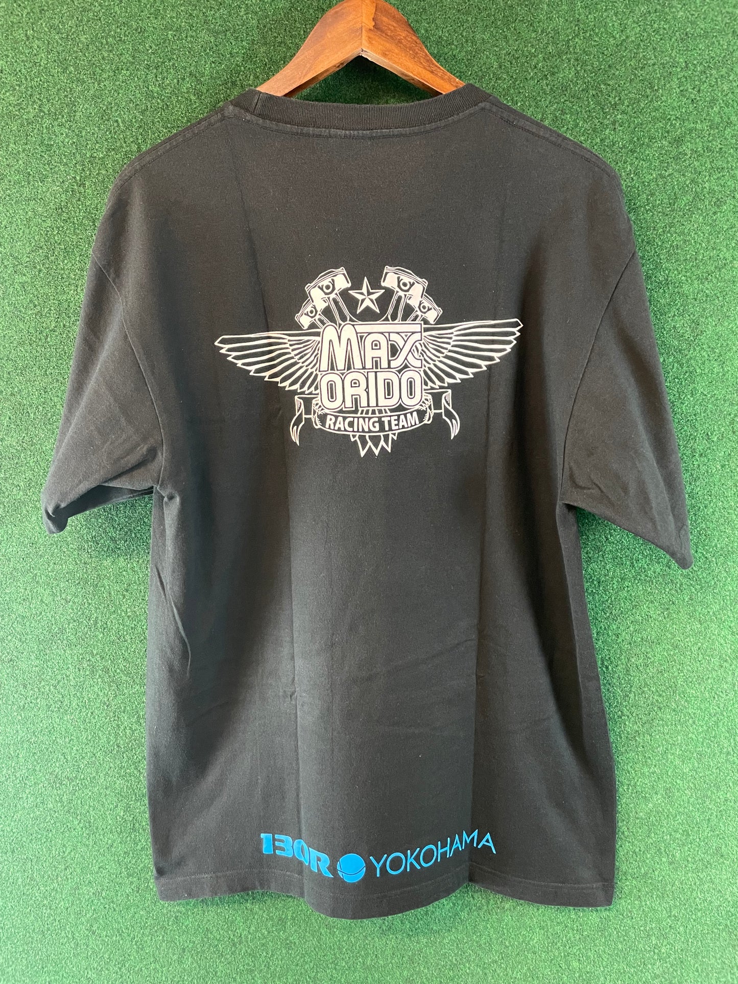 Max Orido x DRIVE Energy Drink x 130R Yokohama Black T-Shirt