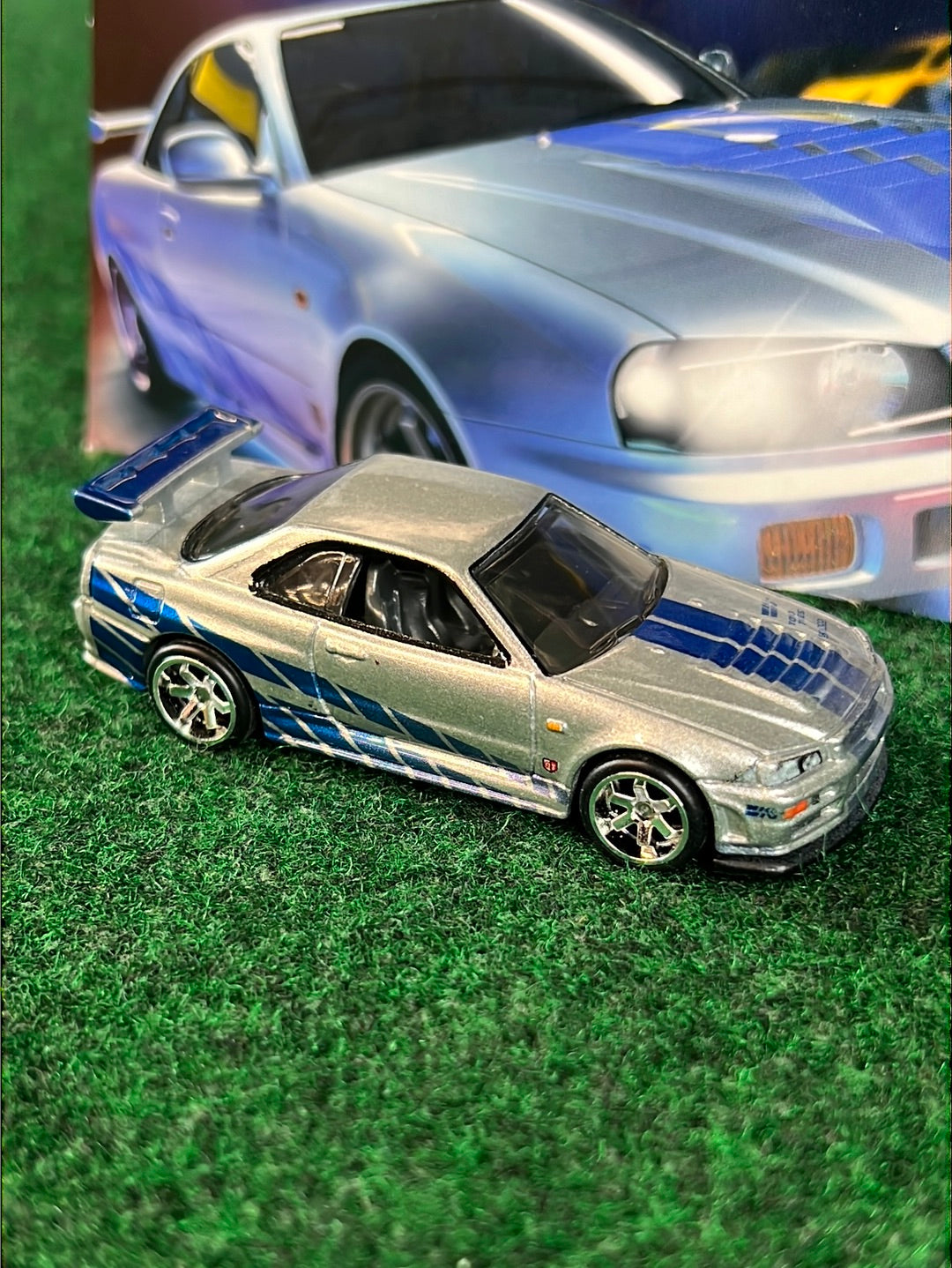 Hot Wheels - Premium: Fast & Furious Nissan Skyline R34 GTR (Loose)