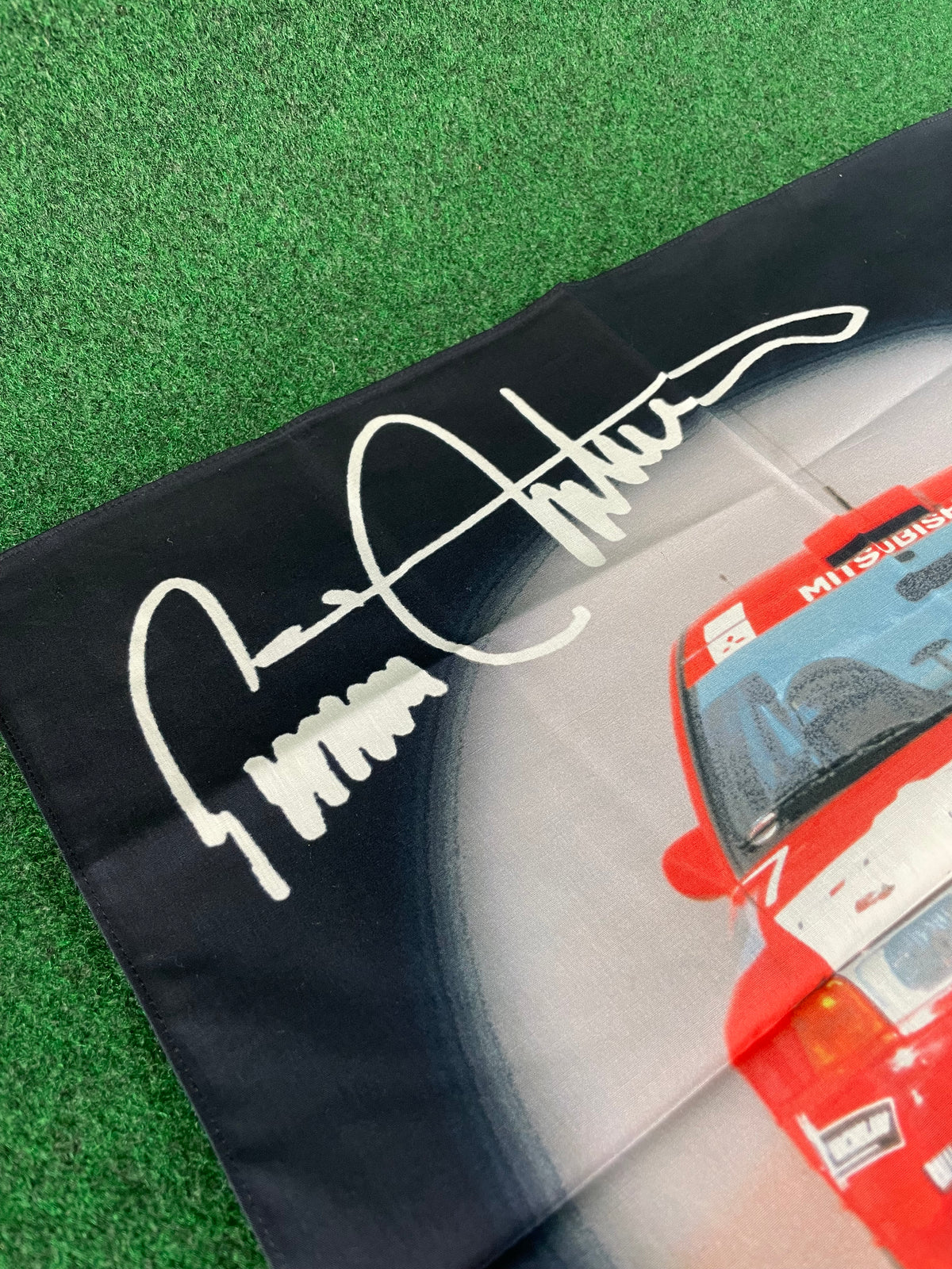 RALLIART - Tommy Makinen WRC Mitsubishi Lancer Evolution Handkerchief Towel
