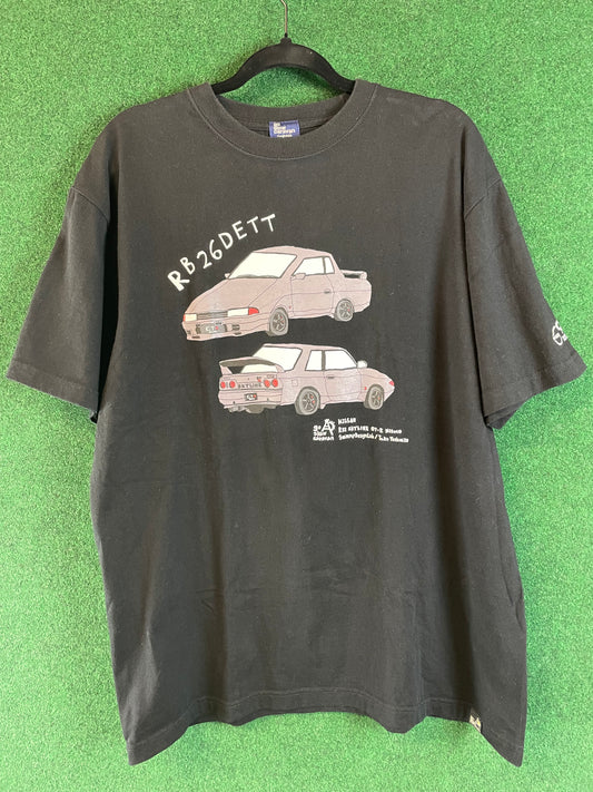 Nissan & Go Slow Caravan - Nissan Skyline R32 GTR T-Shirt