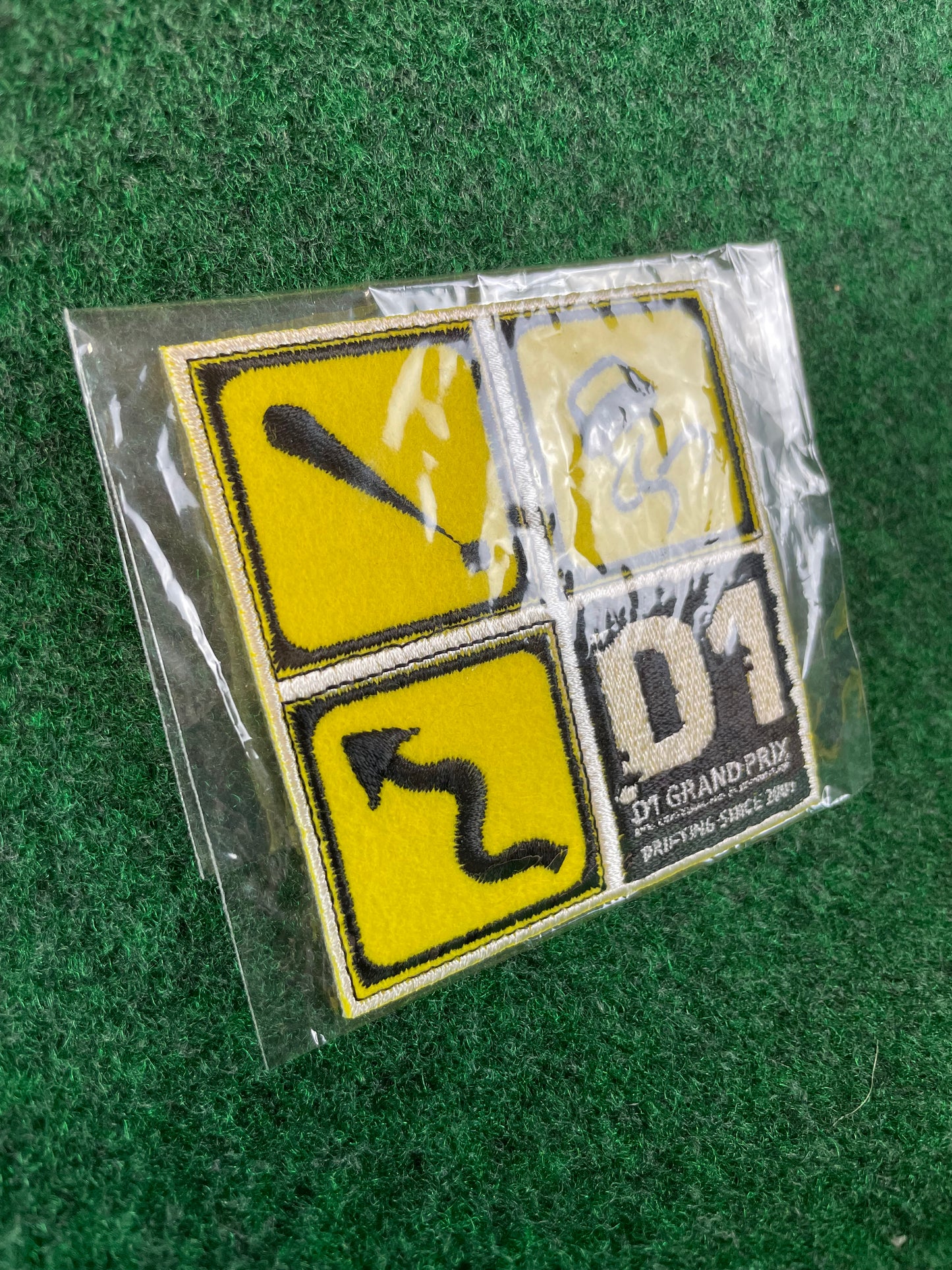 D1GP - D1 Grand Prix Drift Event Sticker Sheet and Iron On Patch Set