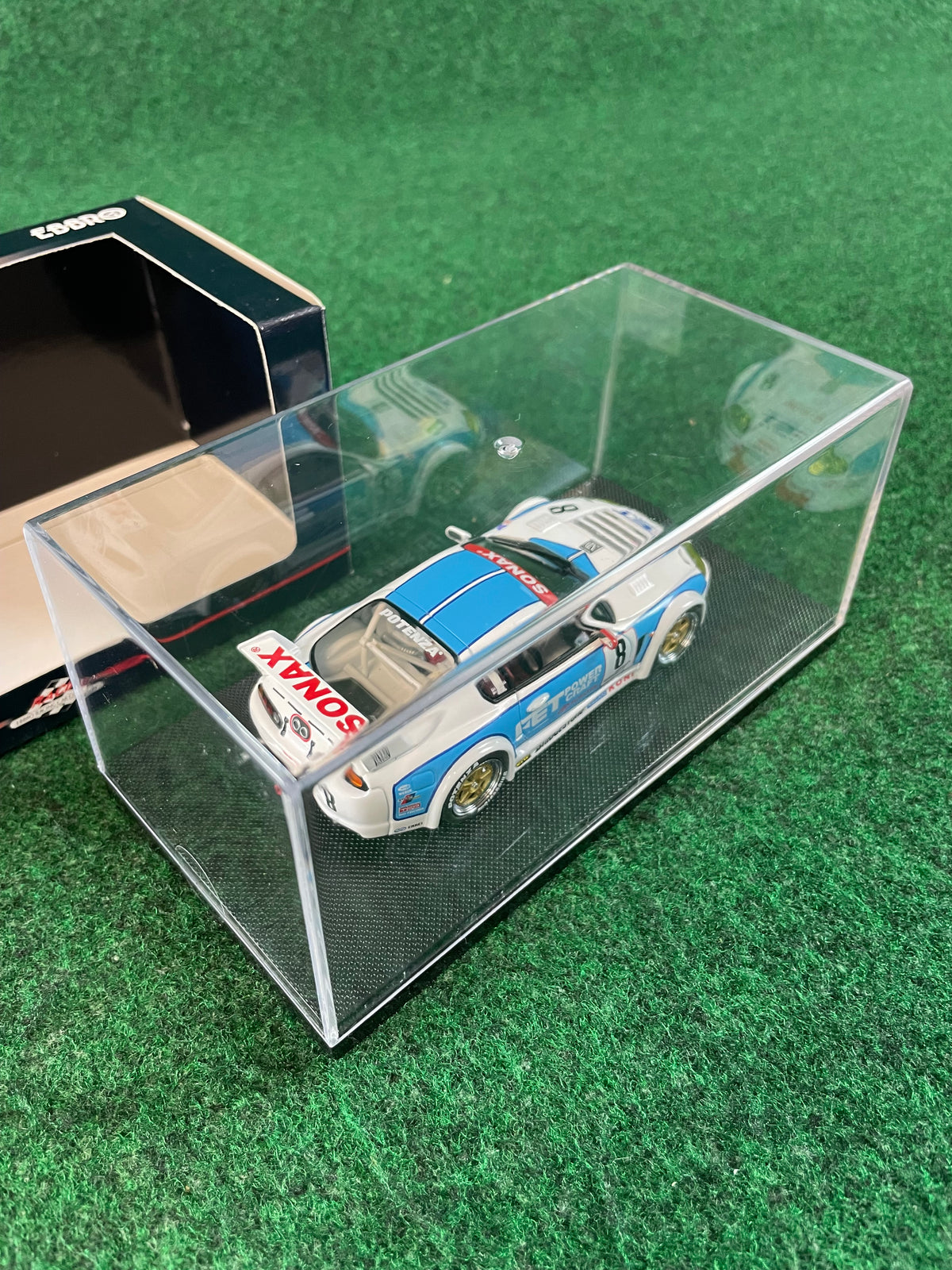 EBBRO - 1995 JGTC FET Sonax Toyota Supra 1/43 Scale Diecast