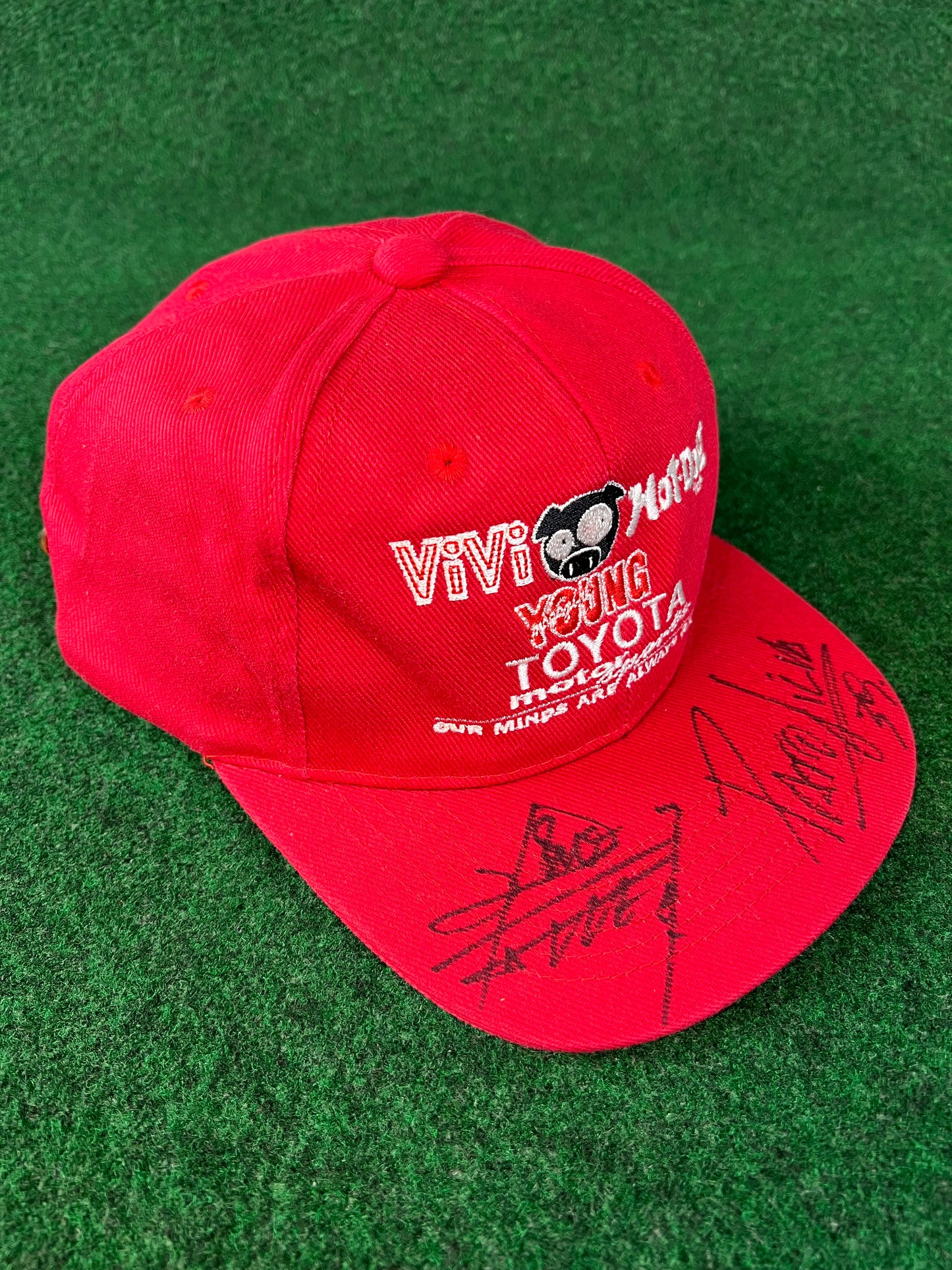 JTCC - 1997 Toyota Motorsports Racing Drivers Autographed Hat