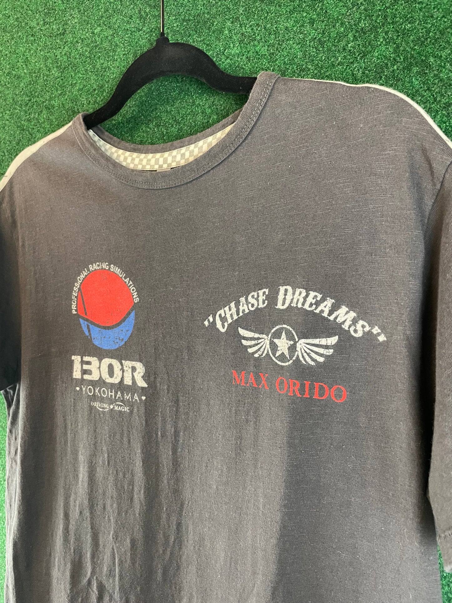 Max Orido 559 Ridox Vintage Style Distressed T-Shirt