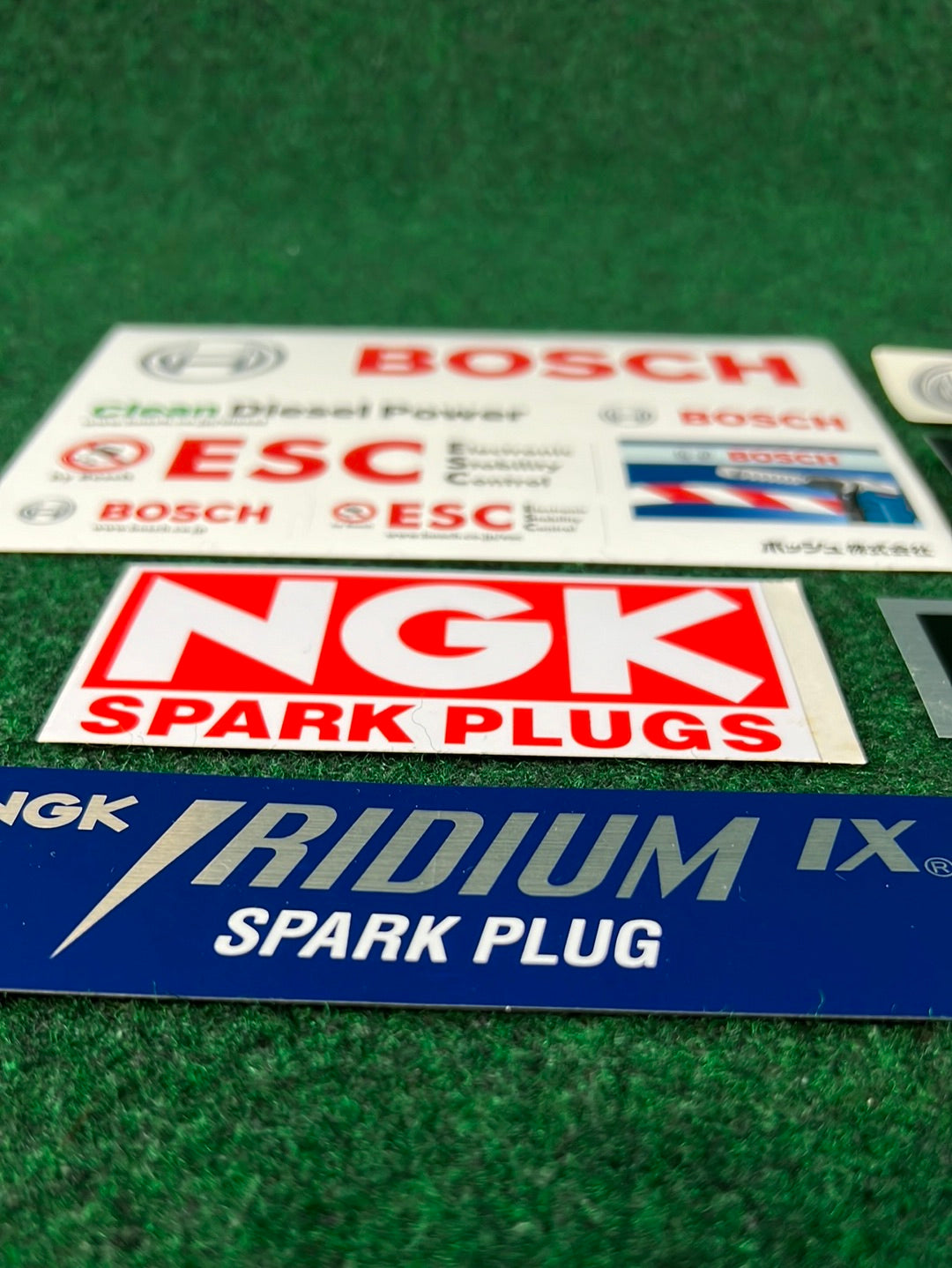 Sticker Set - PIAA, NGK, Philips, BOSCH