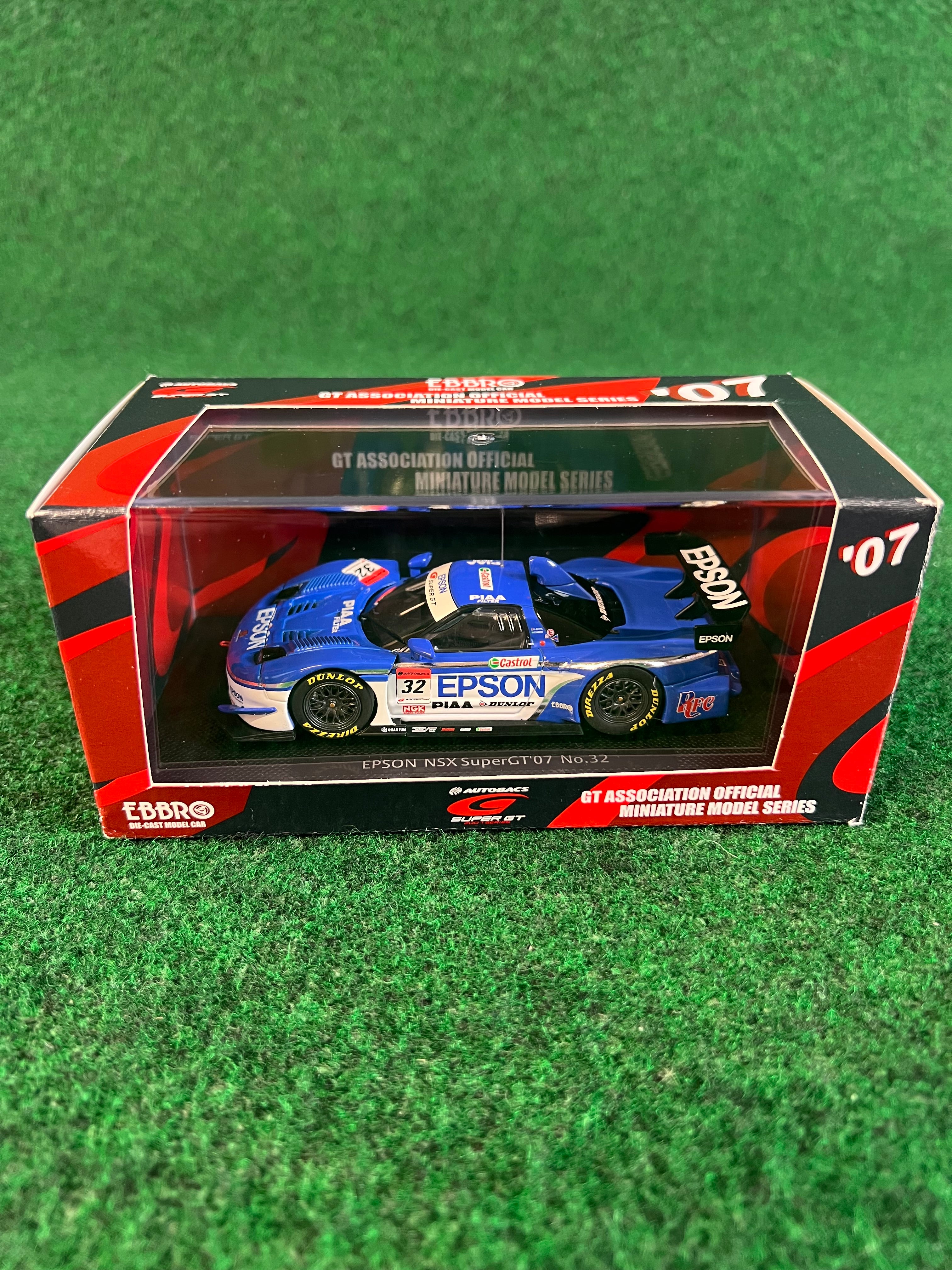 EBBRO - SuperGT 2007 EPSON Honda NSX 1/43 Scale Diecast