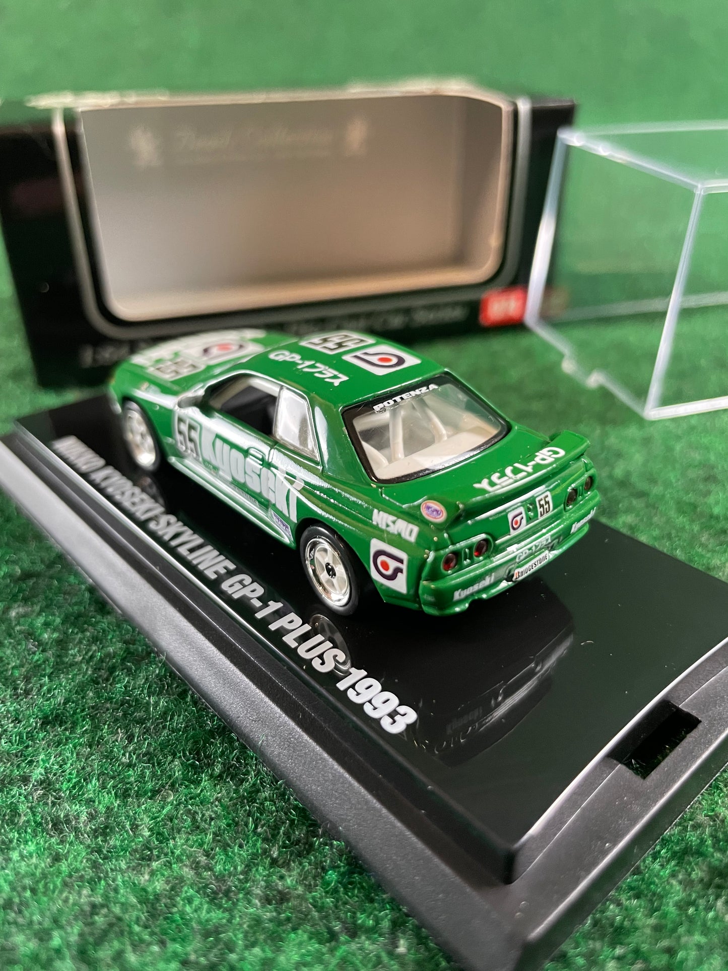 KYOSHO - Beads Collection 1992 & 1993 Kyoseki GP-1 Plus Nissan Skyline R32 GT-R 1/64 Scale Diecast Set