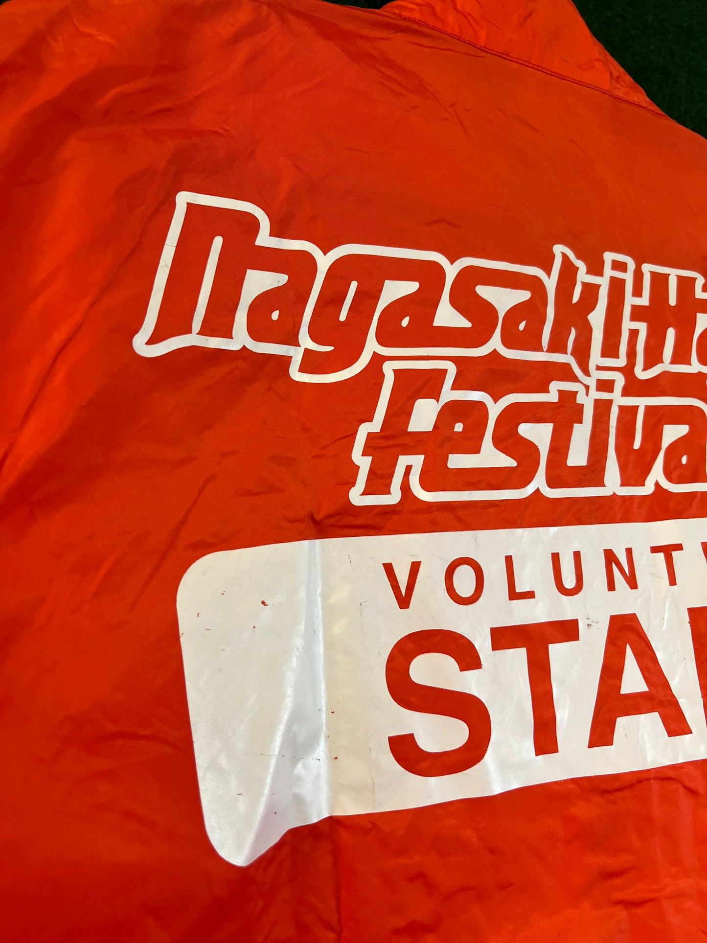 Nagasaki, Japan - Harley Festival 2000 Volunteer Staff Windbreaker Jacket & DVD Set