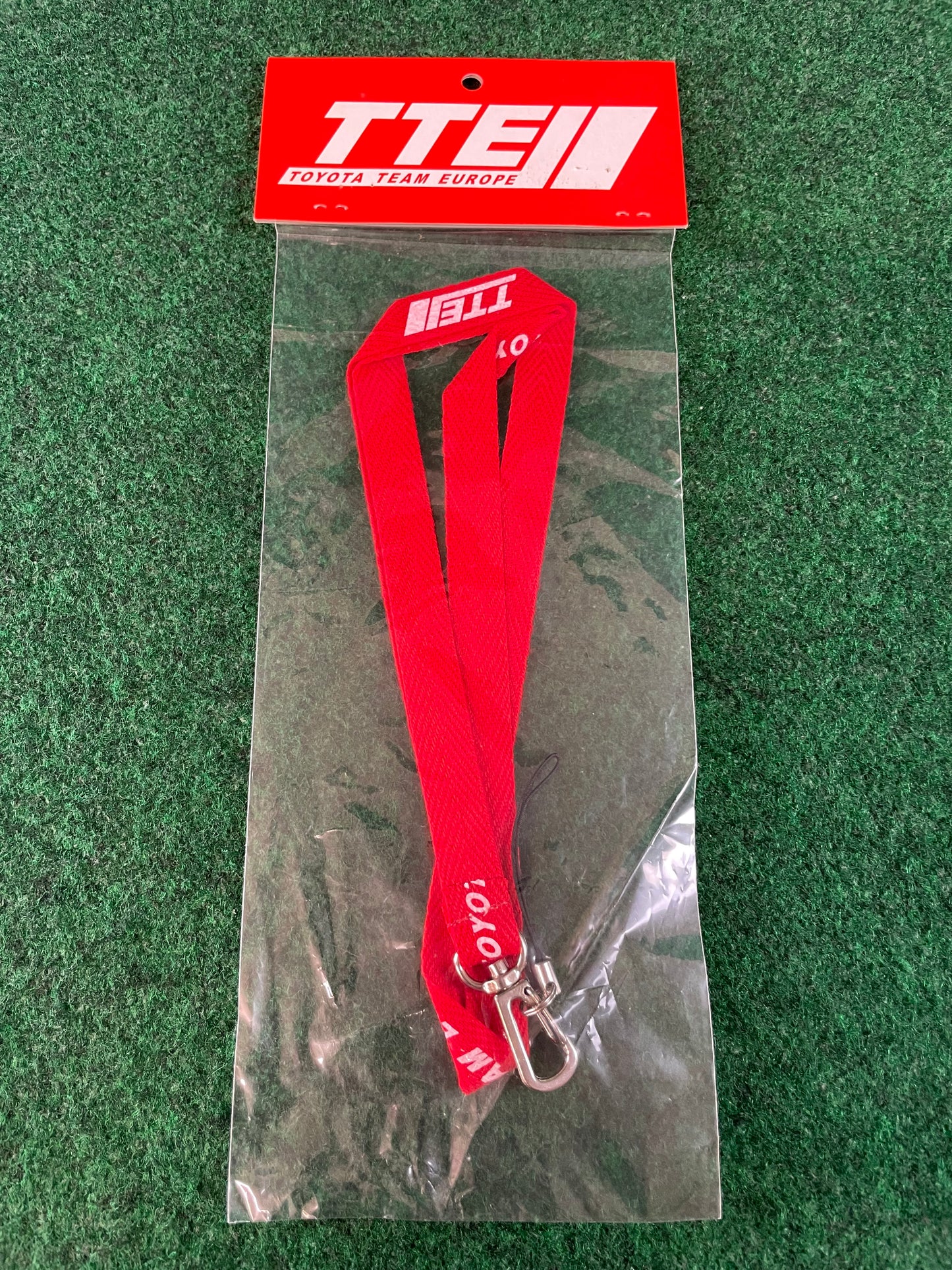 Toyota Team Europe - Red Lanyard Keychain