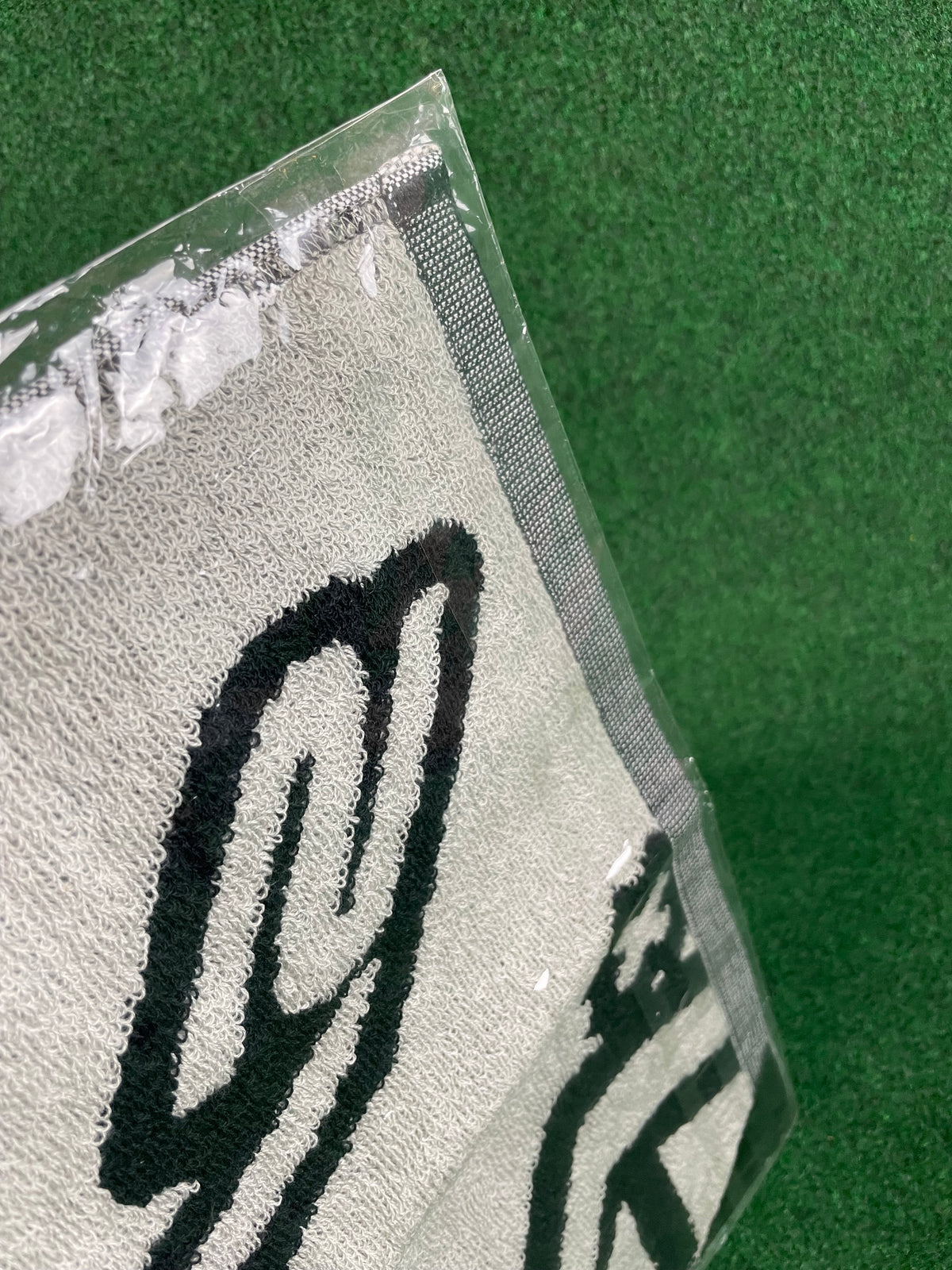 RAYS Official Motor Sports Gear Black/Grey Personal Towel w/ Loop