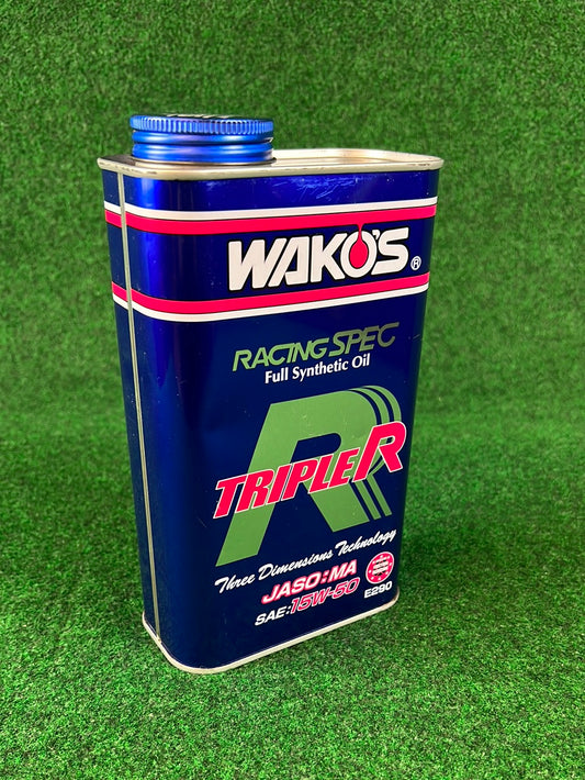 WAKO’S 1L Oil Can - Triple R 15W-50