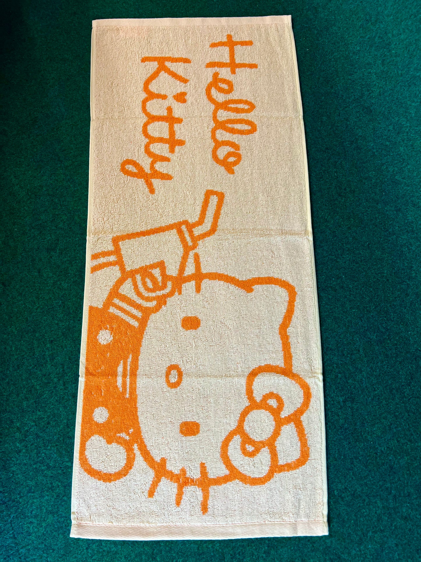 Hello Kitty & Eneos “Express” 2017 Yellow/Orange Promotional Towel
