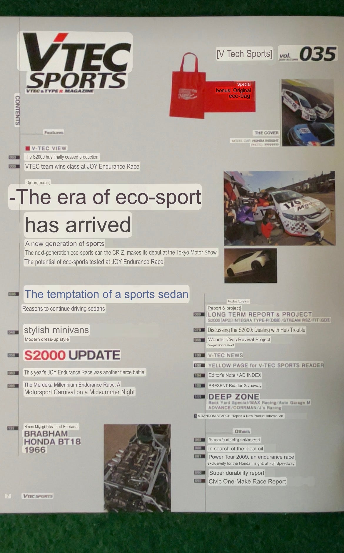 VTEC SPORTS Magazine - Vol. 035