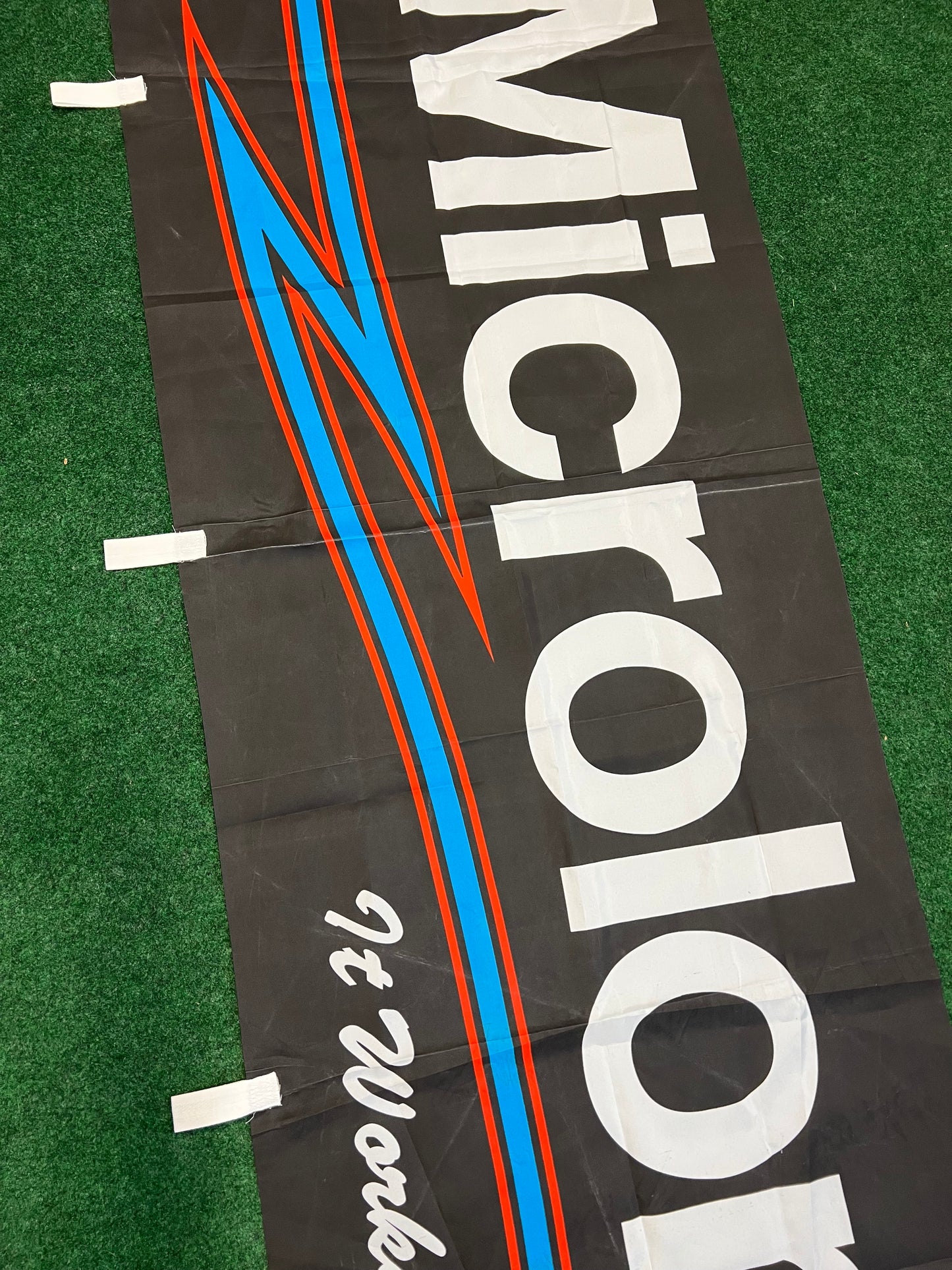 Microlon - Authentic Distributor/Japanese Retail Advertising Nobori Banner