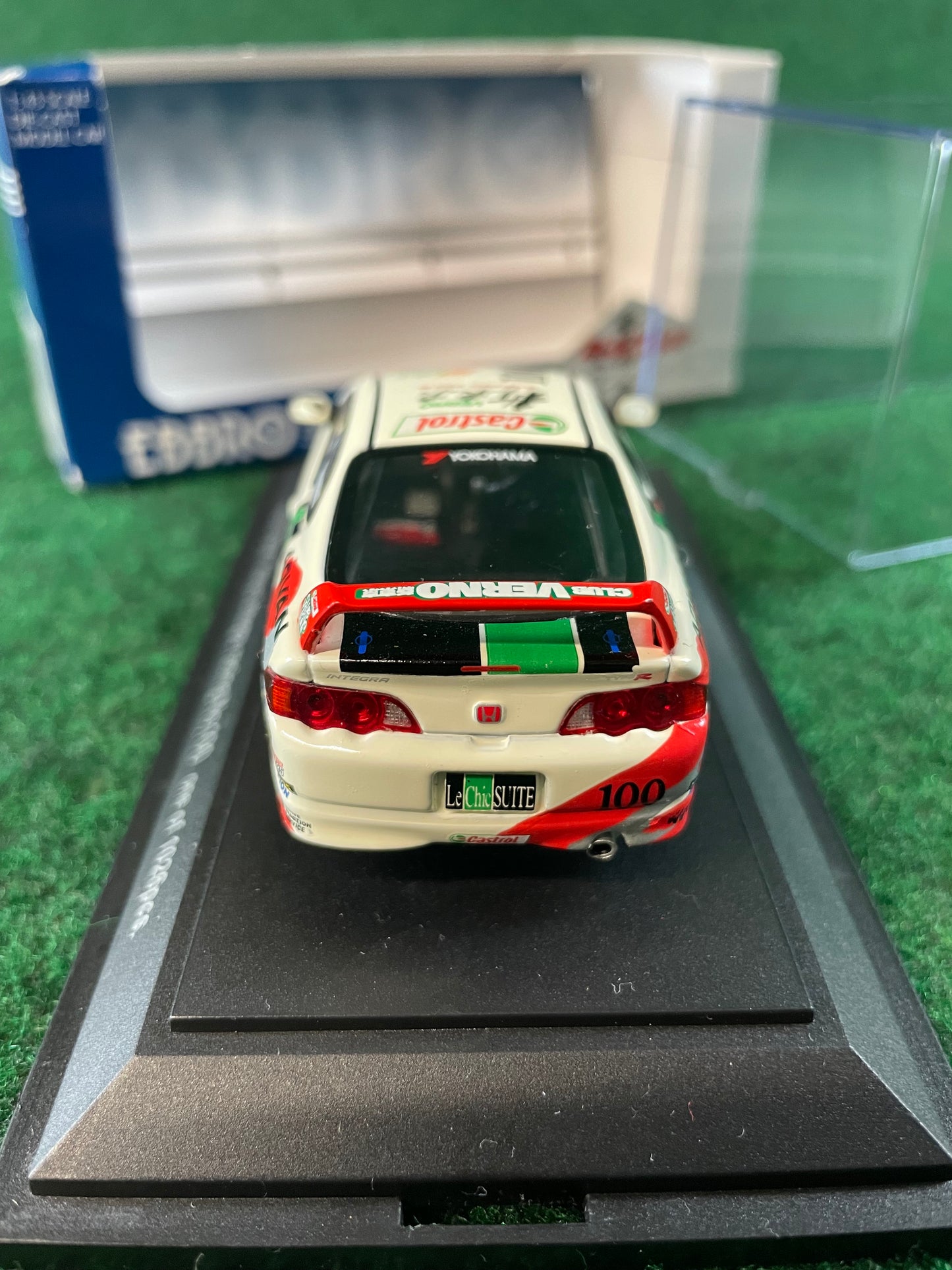 EBBRO Racing Car Collection - Verno Shin Tokyo Honda Integra Type R DC5 1/43 Scale Diecast