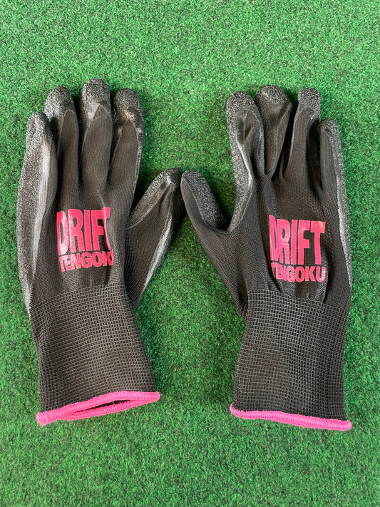 Drift Tengoku - (3) Elastic Rubber Grip Work Gloves