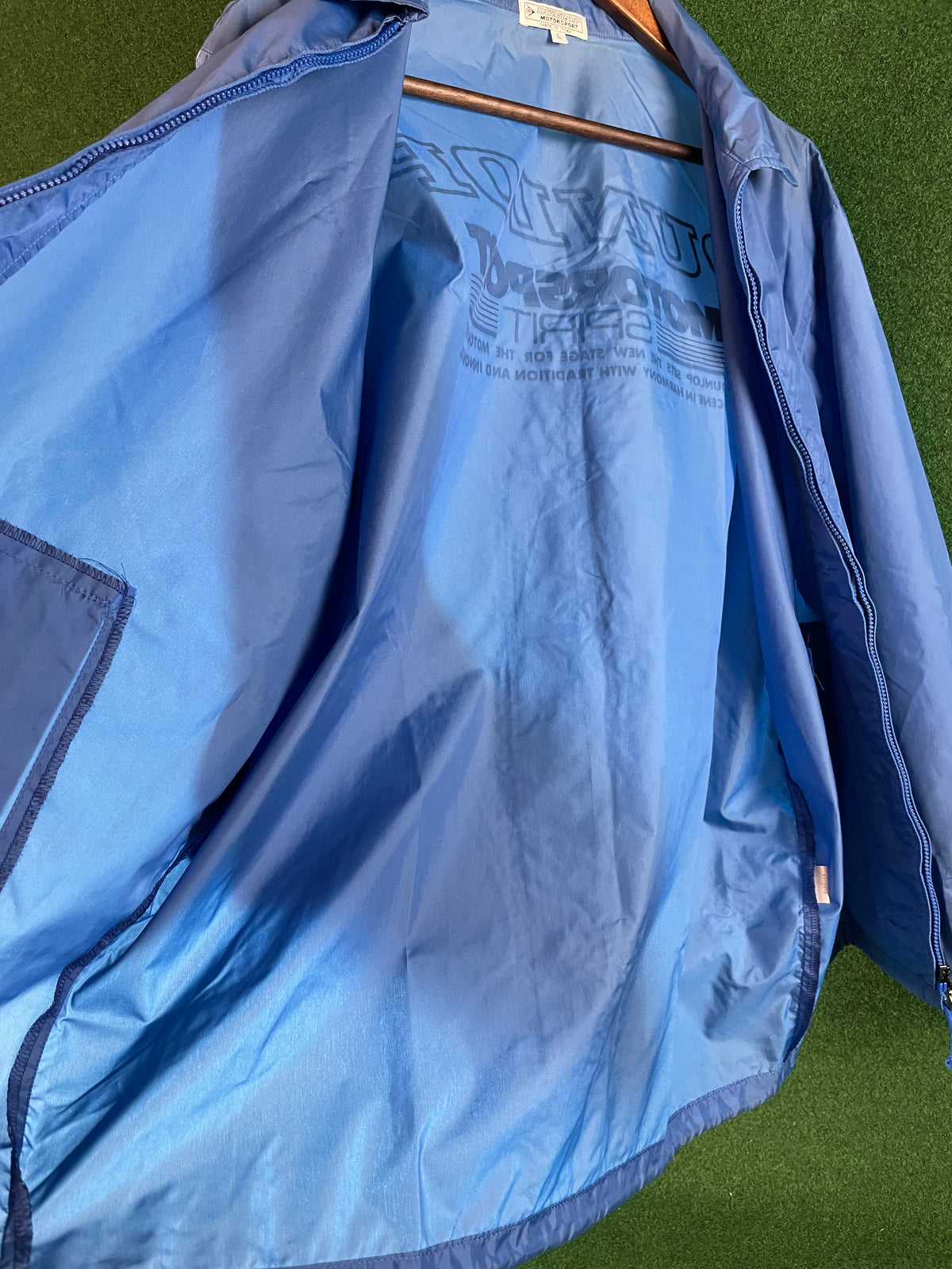Dunlop Motorsport - Vintage Blue Windbreaker Jacket (L)