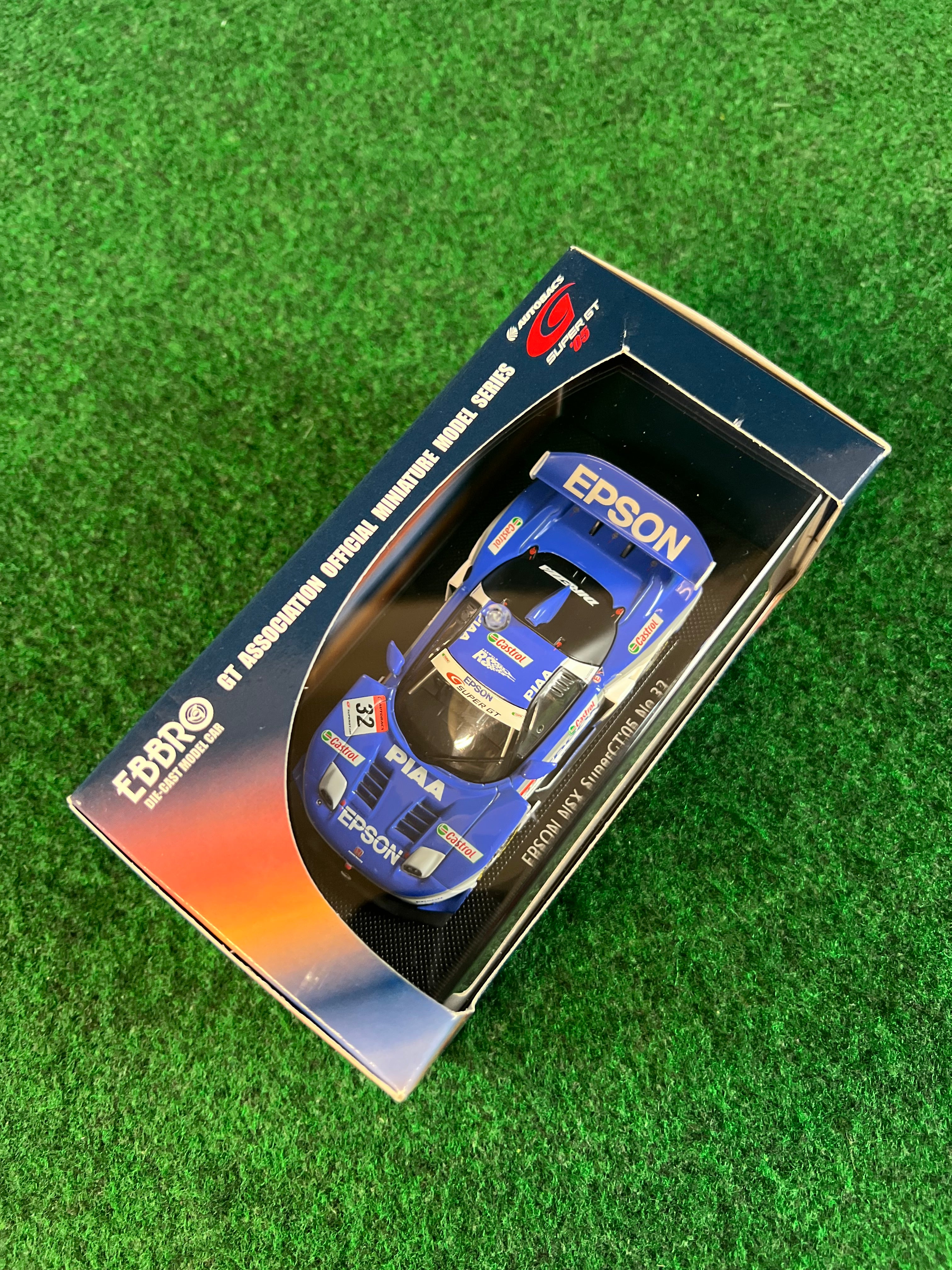 EBBRO - SuperGT 2005 EPSON Honda NSX 1/43 Scale Diecast