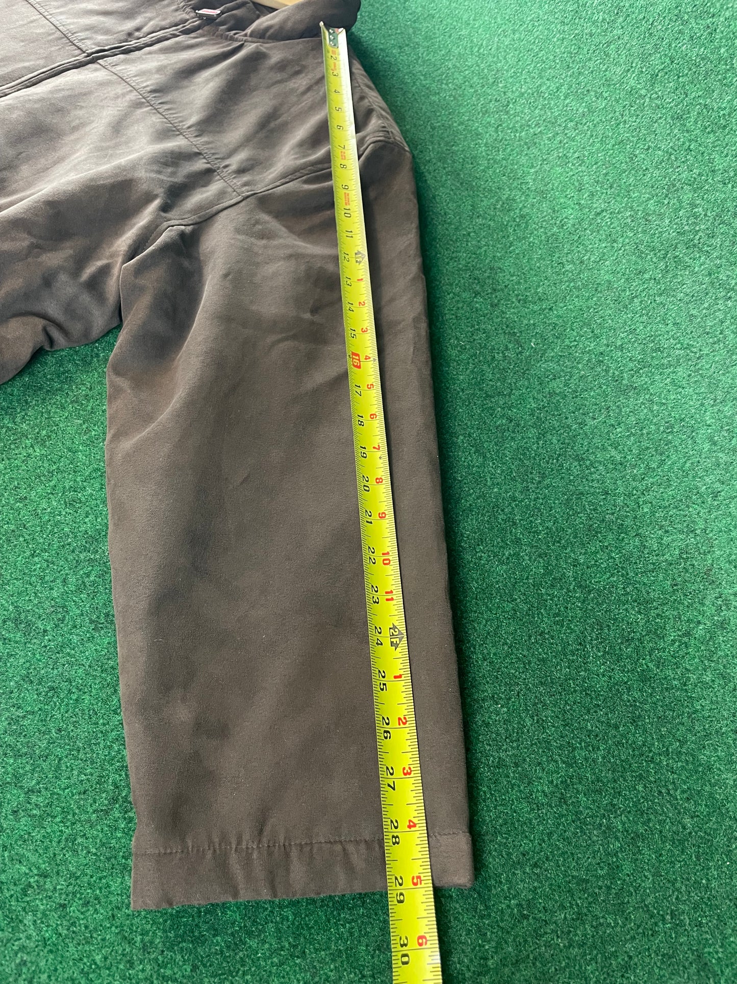 Honda & GATHERS - Insulated Brown Suede Style Exterior with HONDA Logo Lined Jacket