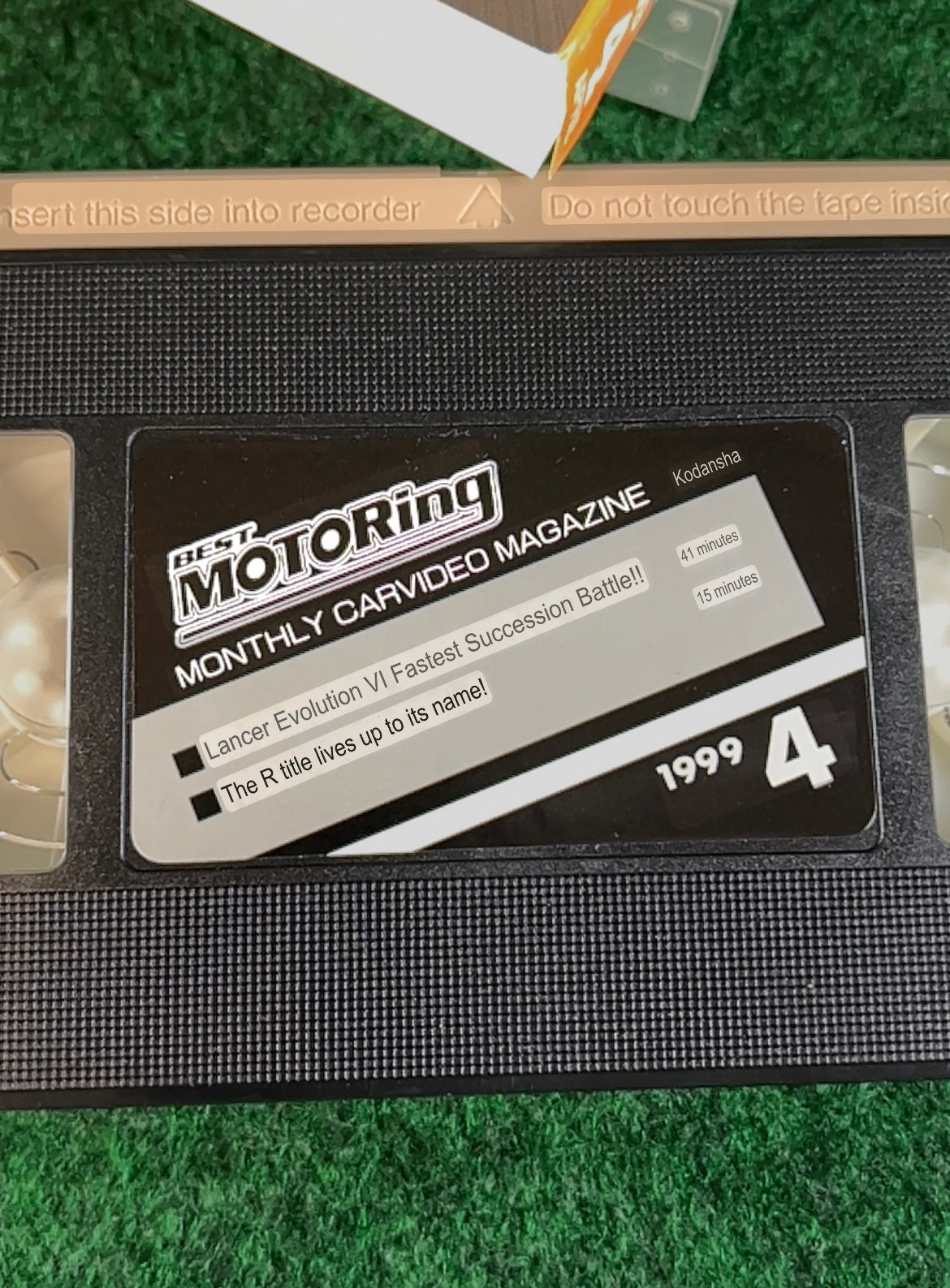 Best Motoring VHS - April & June 1999