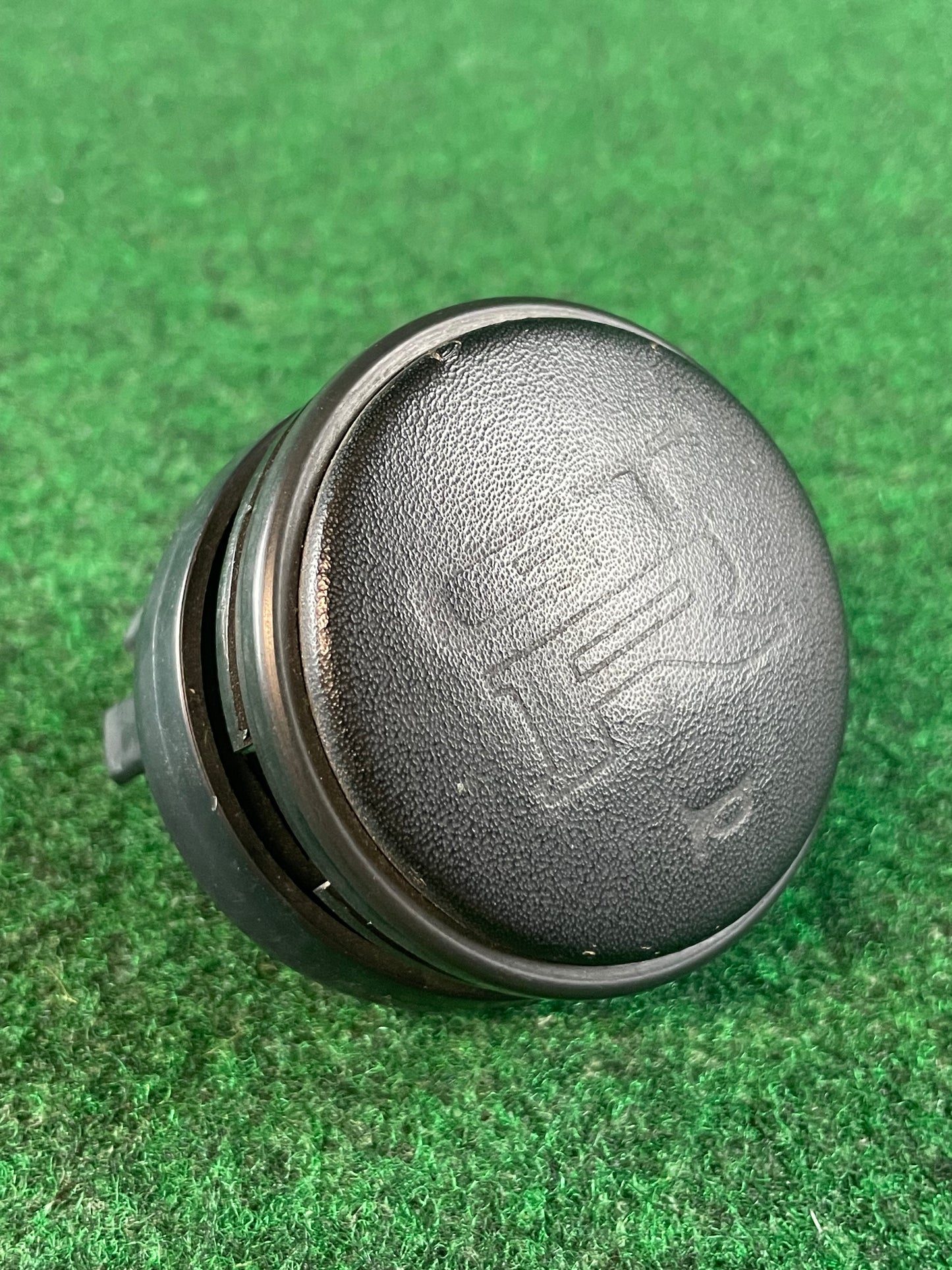Nissan Skyline R32 GT-R Factory Leather Embossed Steering Wheel Horn Button