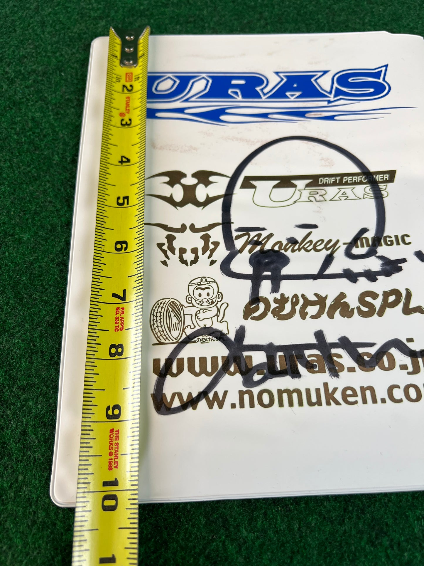 URAS - ER34 Drift Car Autographed Car Document Folder Case