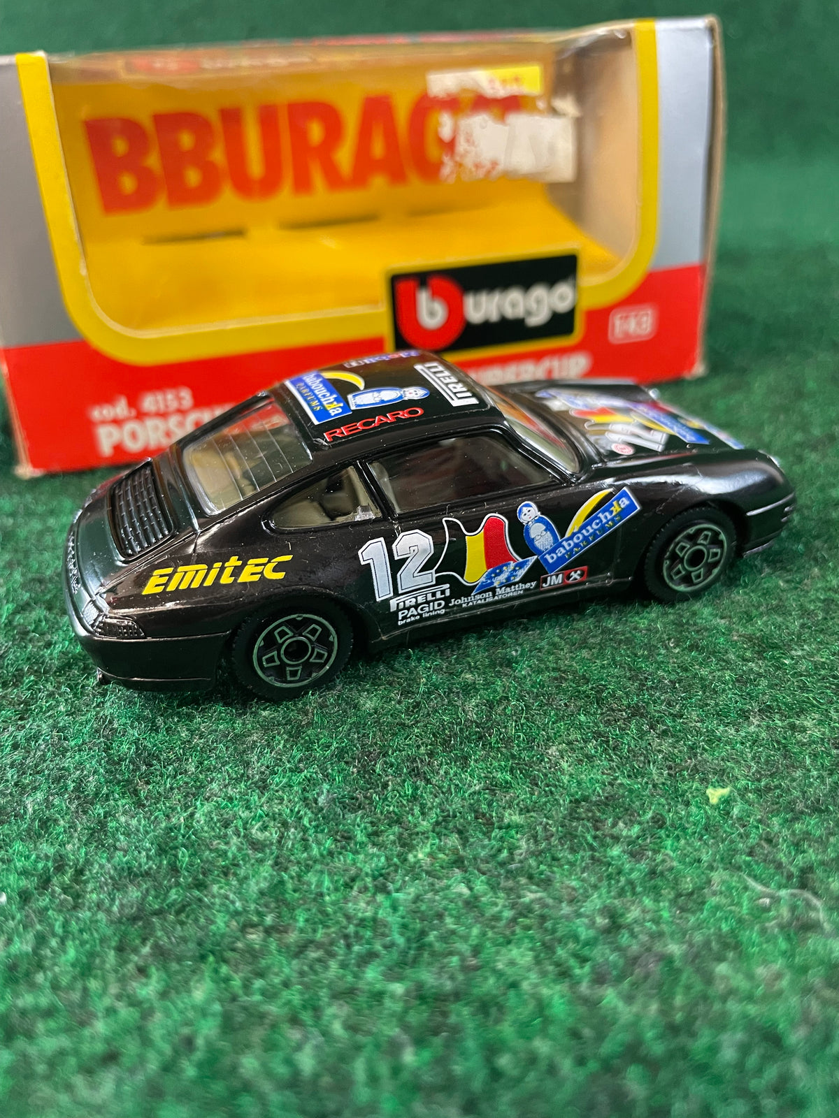 burago Porsche 911 Carrera 993 Toy Car Diecast Set