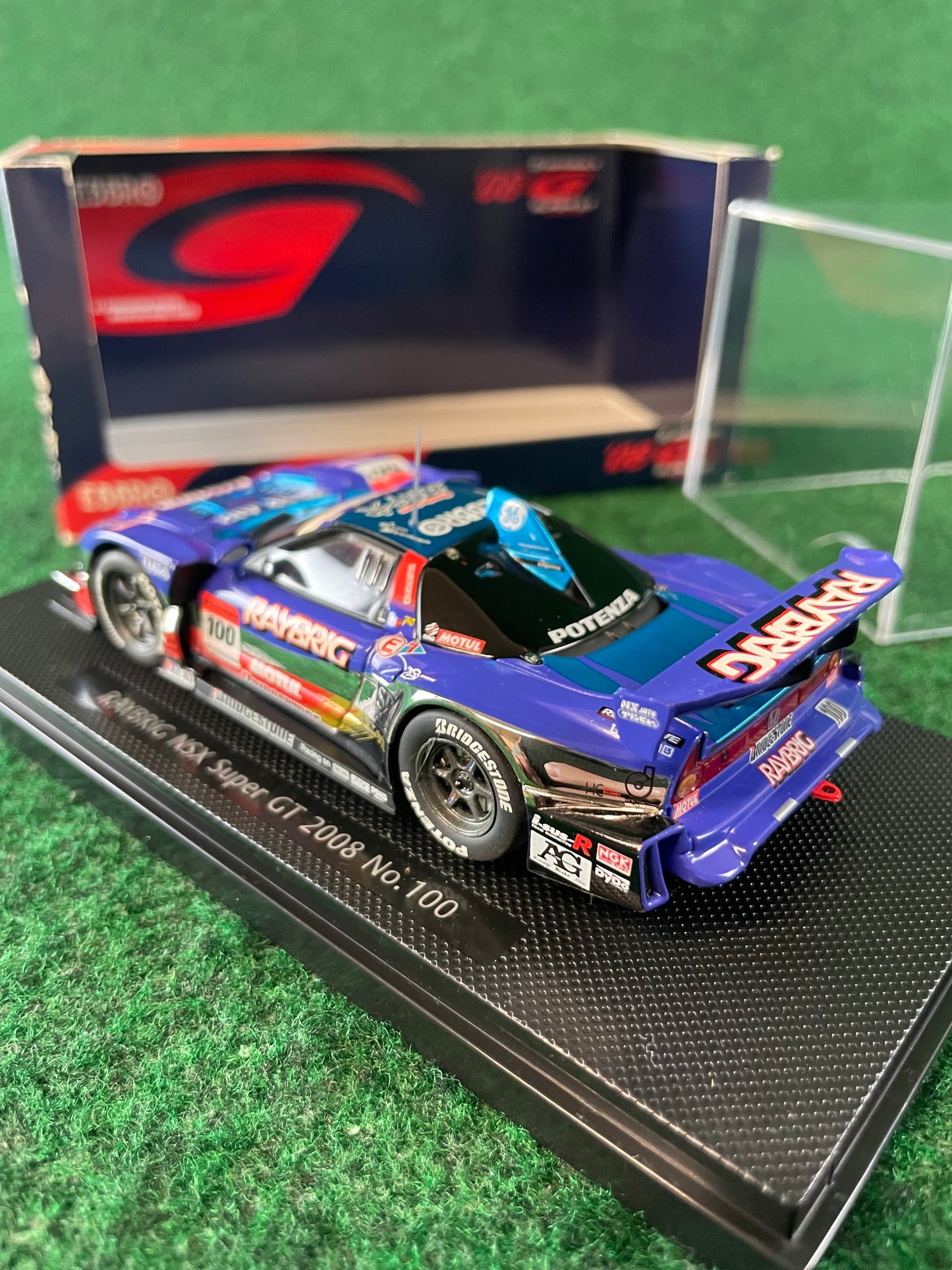 EBBRO - SuperGT 2008 Raybrig Honda NSX GT500 1/43 Scale Diecast