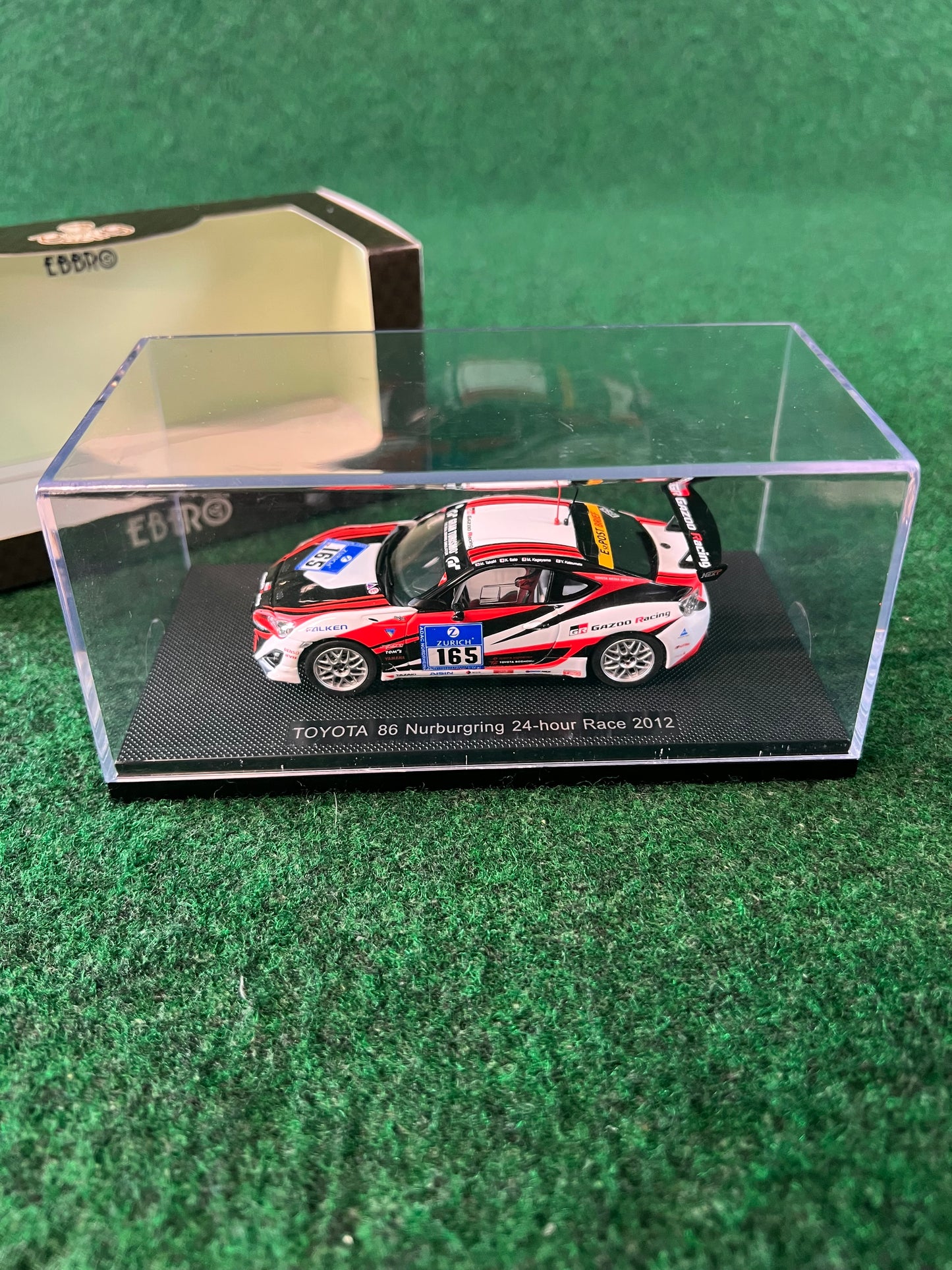 EBBRO TOYOTA 86 Nurburgring 24-hour Race 2012 No.165 1/43 Scale Diecast