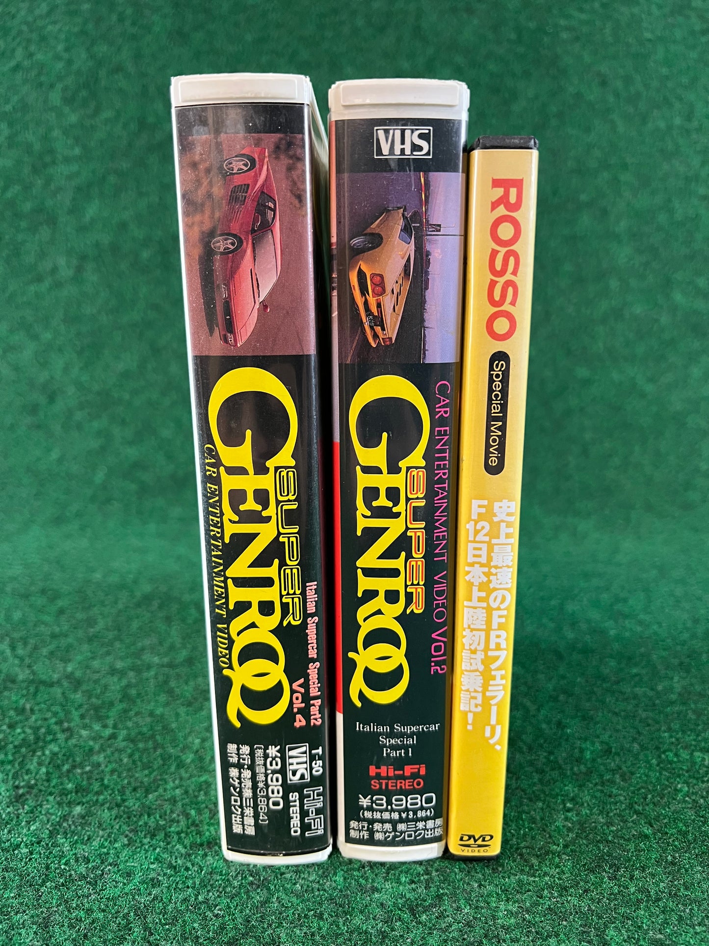 GeneroQ (Italian Supercars) VHS and DVD Set