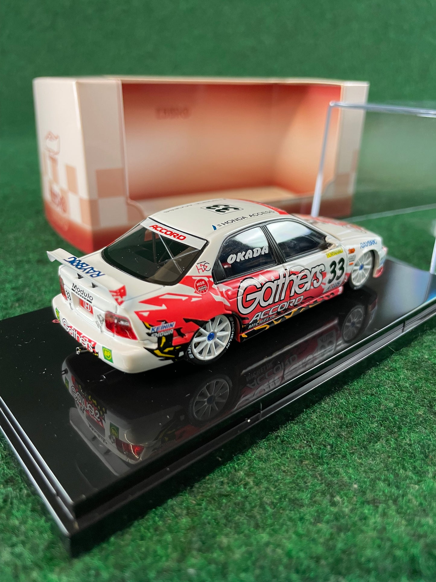 EBBRO - 1997 JTCC Gathers DOME No. 33 Honda Accord 1/43 Scale Diecast