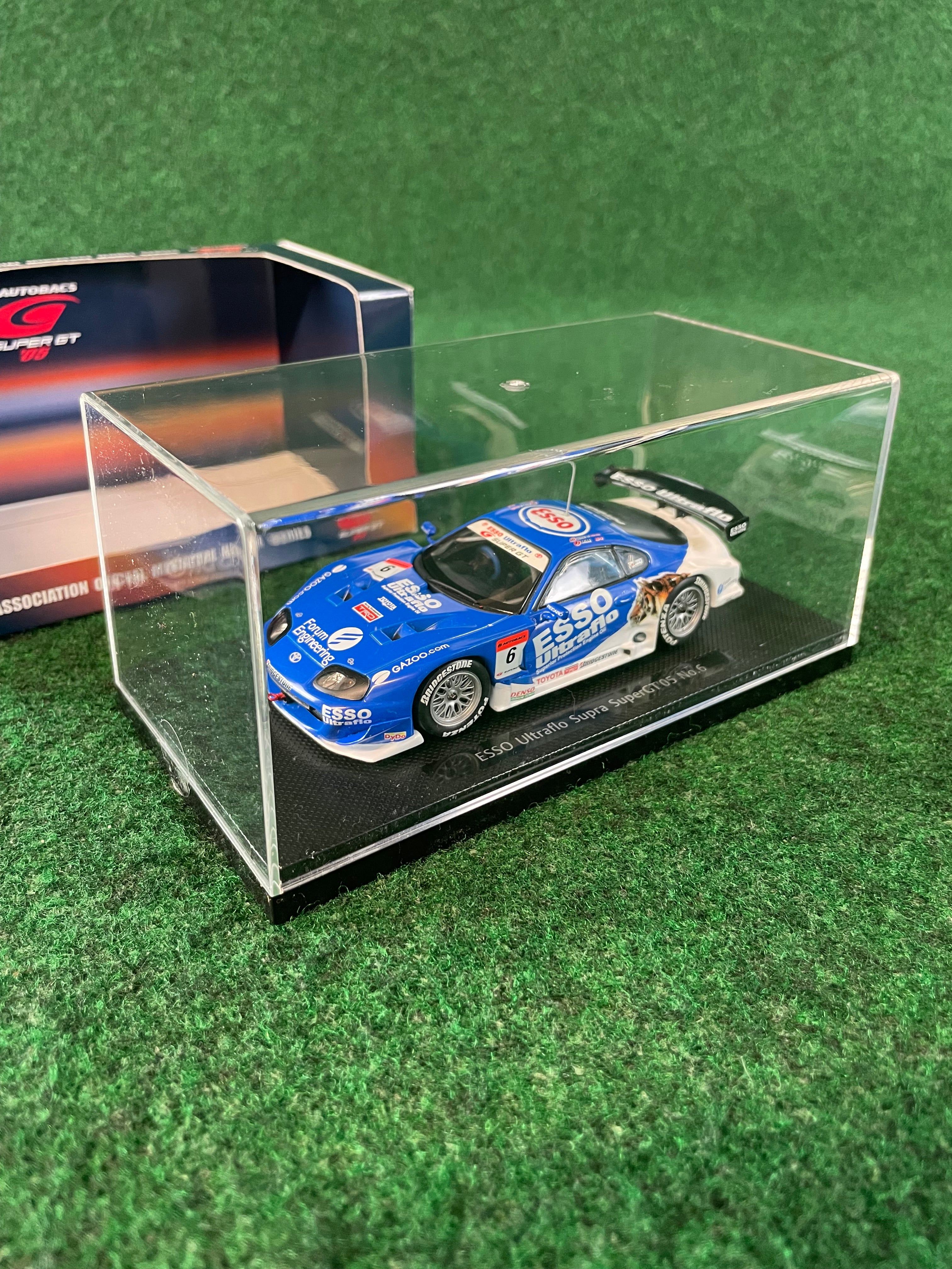 EBBRO Super GT 2005 ESSO Ultraflo Toyota Supra 1/43 Scale Diecast
