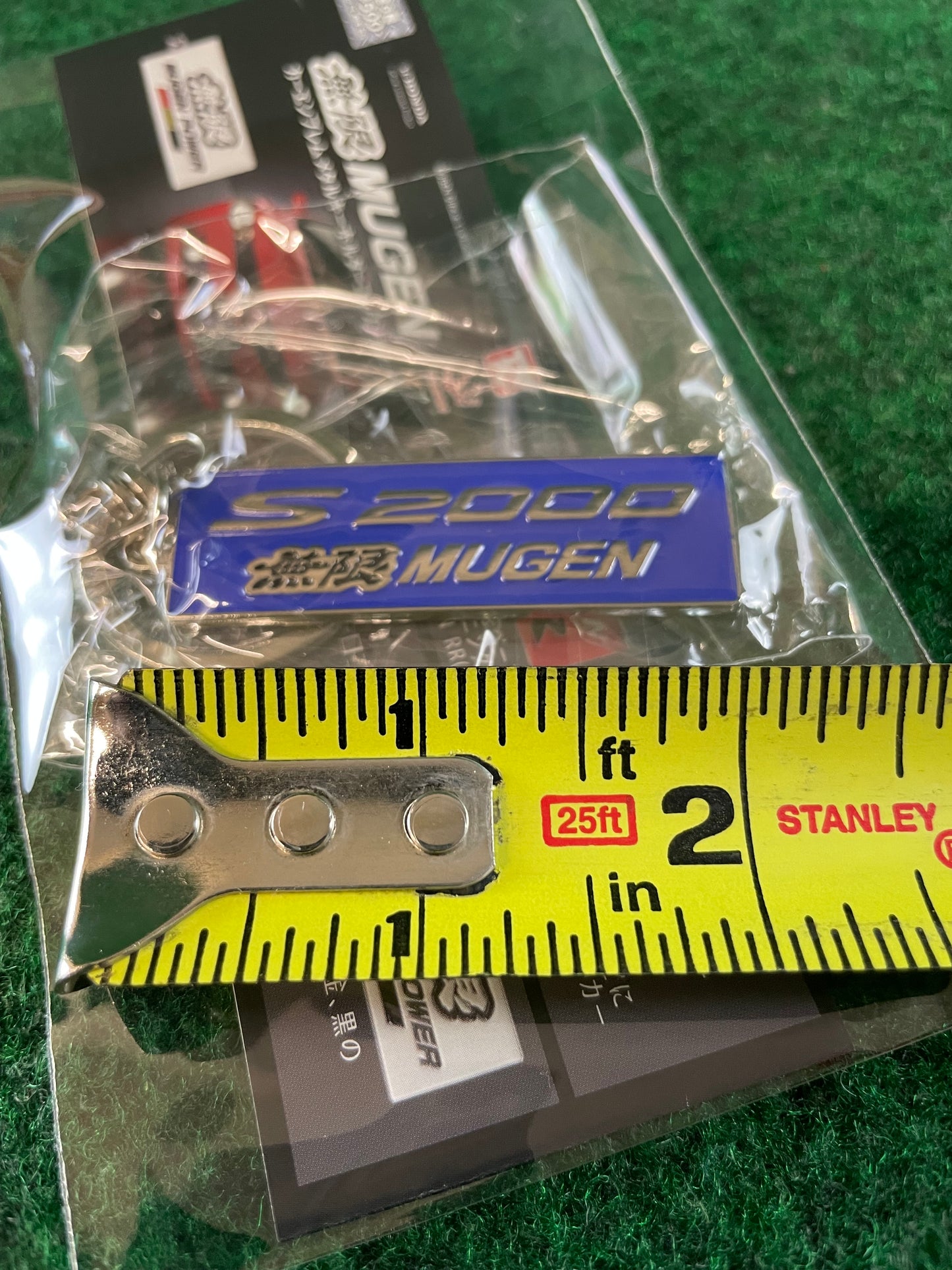 TC Juurokuhoi Vending Machine - Honda S2000 Metal Logo Keychain