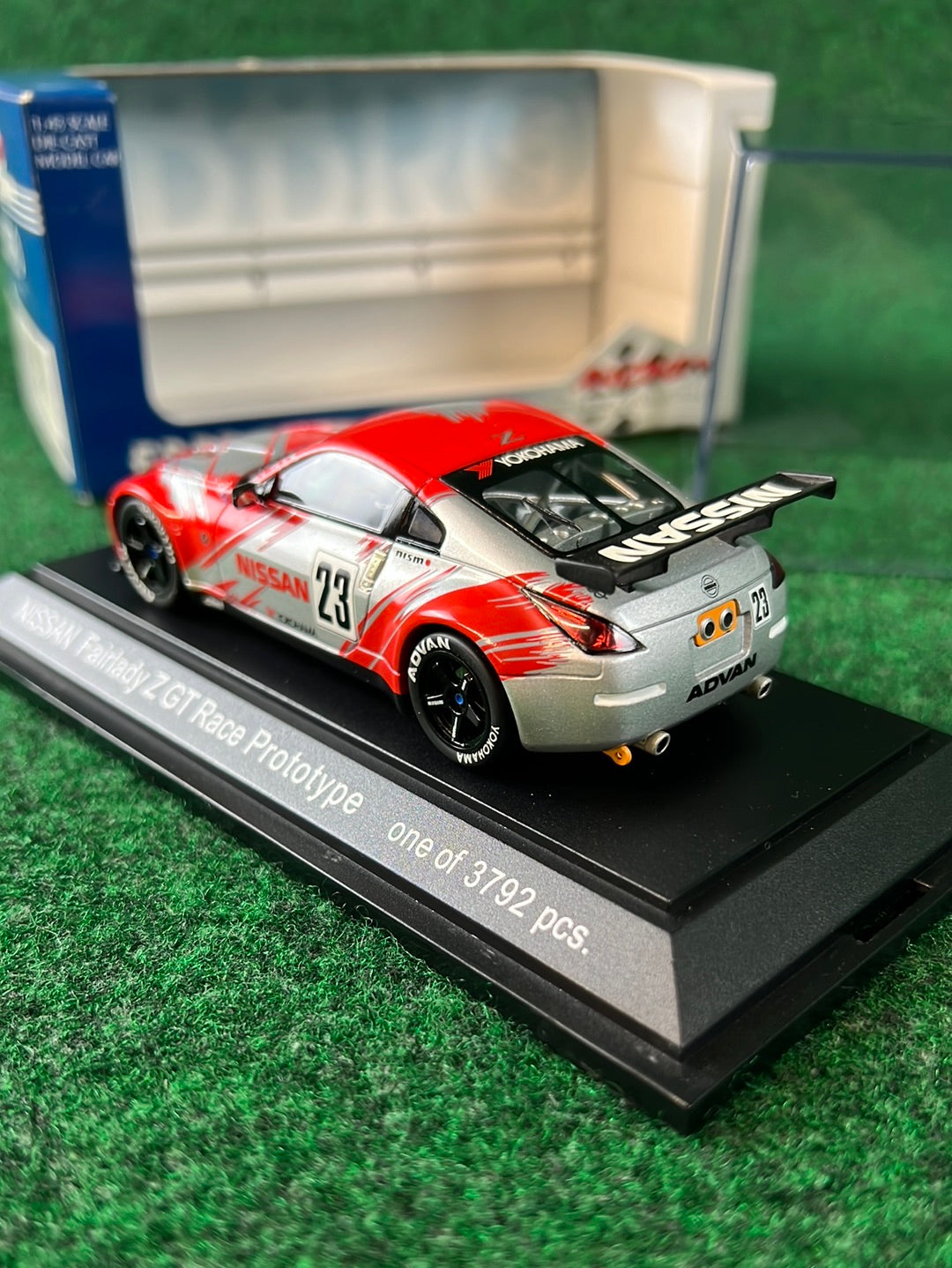 EBBRO Nissan Fairlady Z GT Race Prototype Car (1 of 3,792) 1/43 Scale Diecast