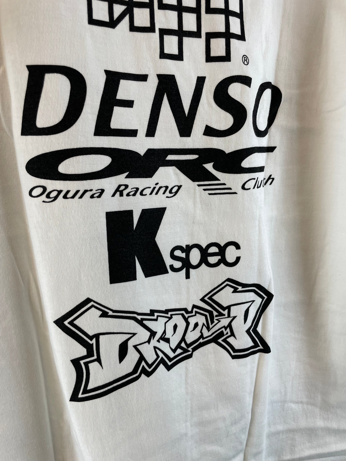 Droo-P D1GP Toyota AE86 - Espelir, Project Mu, Denso, ORC, KSpec T-Shirt (L)