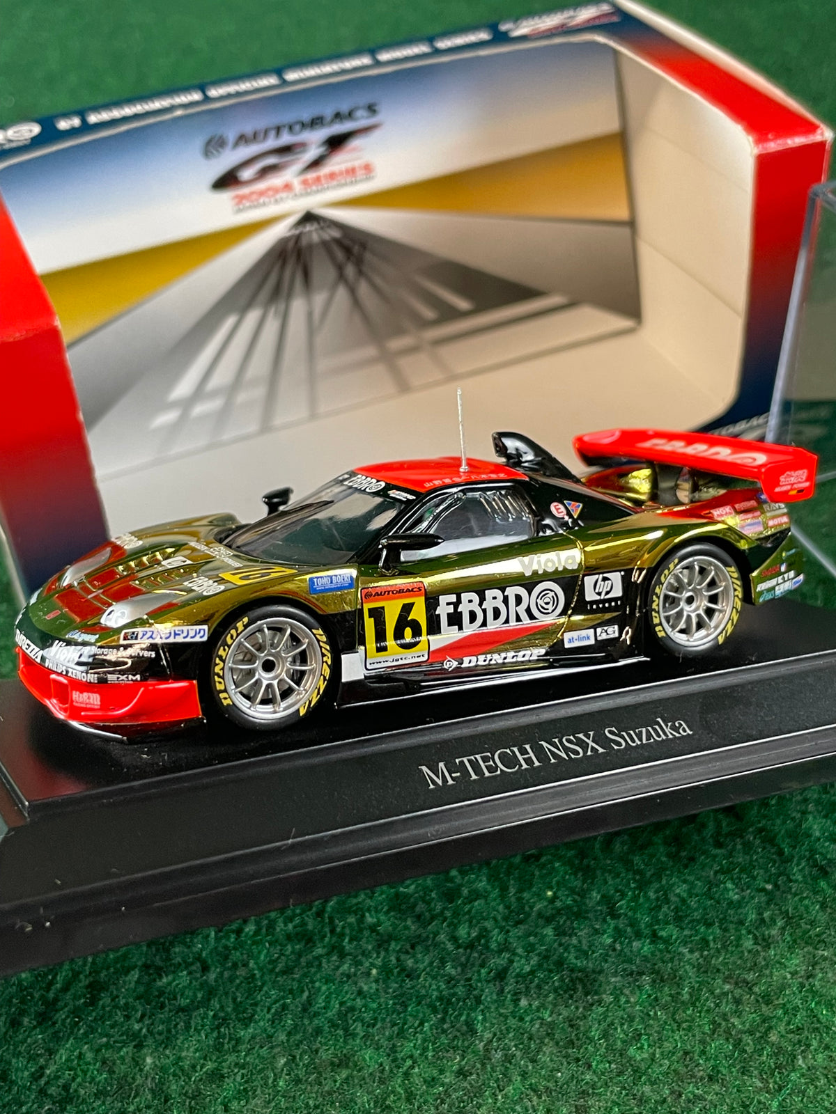 EBBRO - 2004 JGTC M-TECH Honda NSX Suzuka 1/43 Scale Diecast