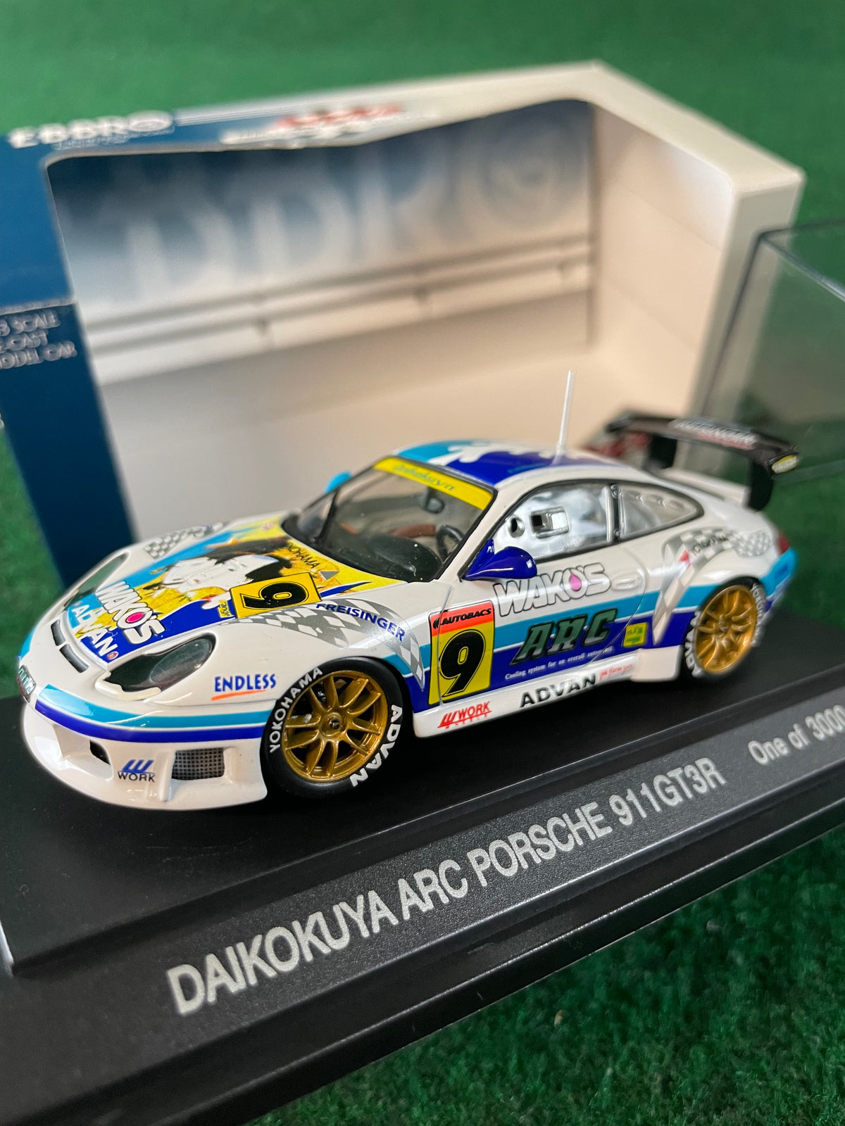 EBBRO Racing Car Collection - JGTC Daikokuya ARC Porsche 911 GT3R 1/43 Scale Diecast