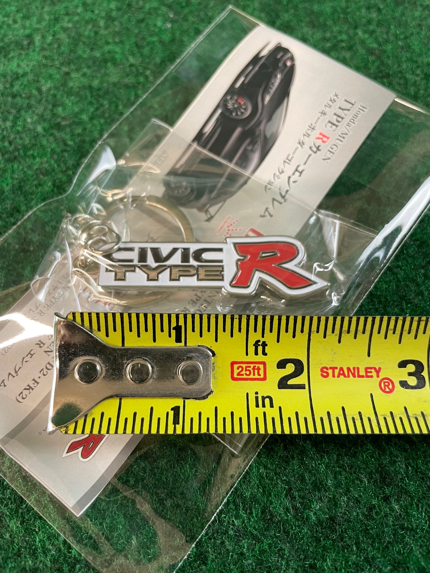 TC Juurokuhoi Vending Machine - Honda Civic Type R EK9 Metal Logo Keychain