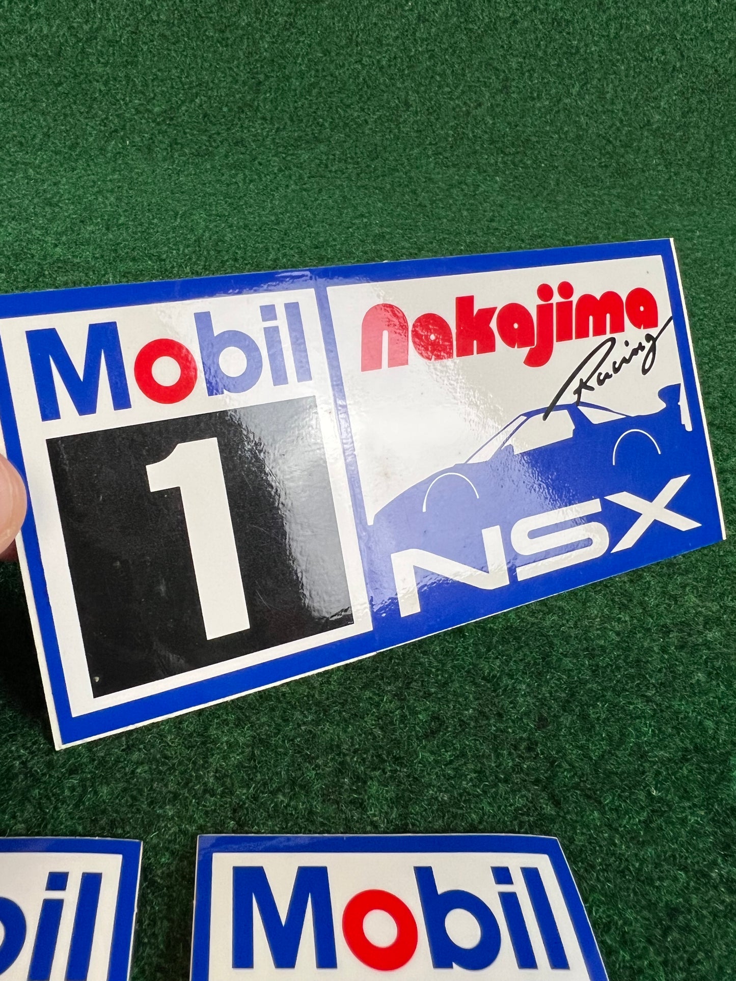 Mobil1 Nakajima Racing Honda NSX - JGTC Sticker Set