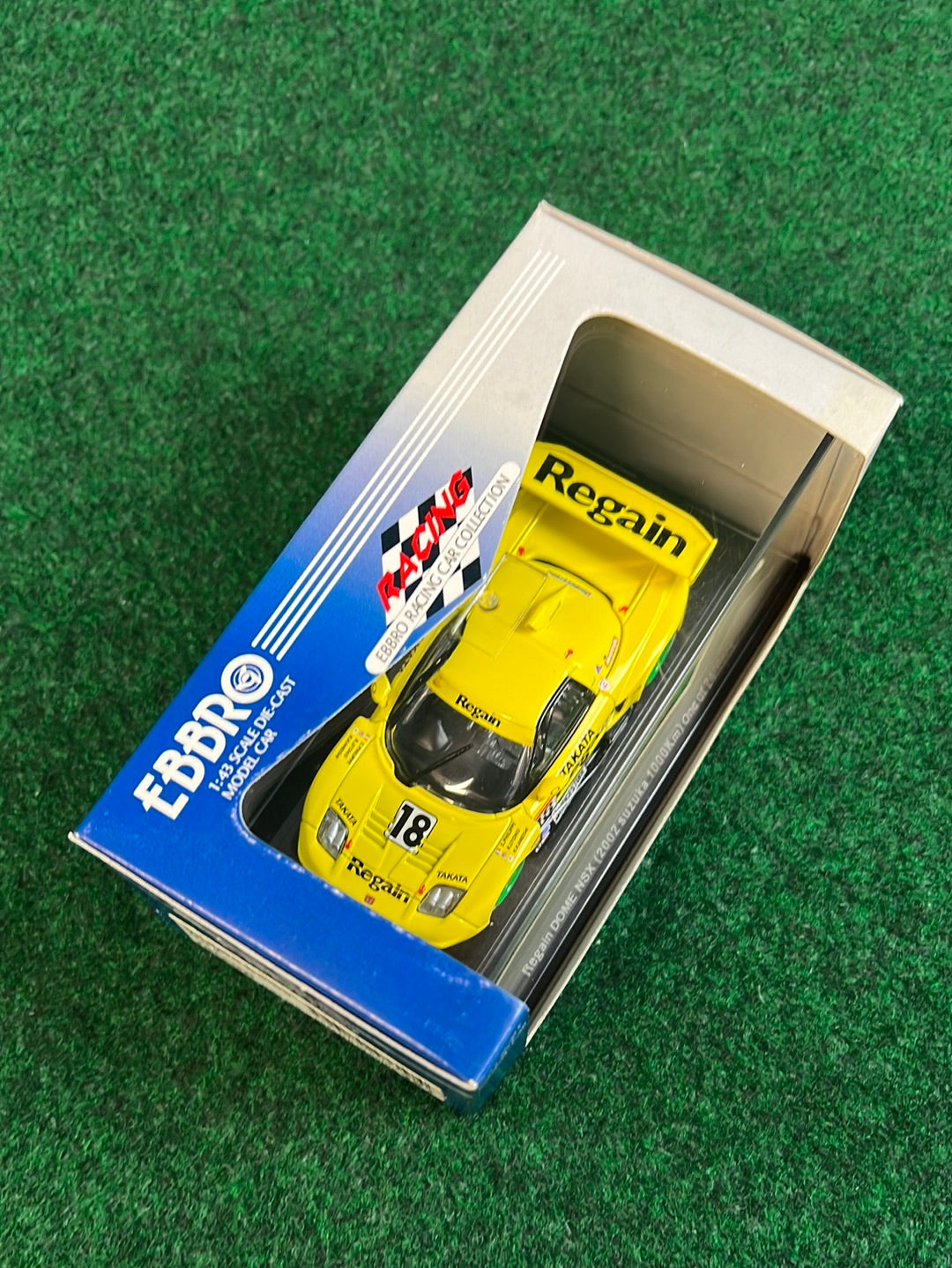 EBBRO Racing Car Collection: JGTC 2002 Regain DOME Honda NSX 1/43 Scale Diecast
