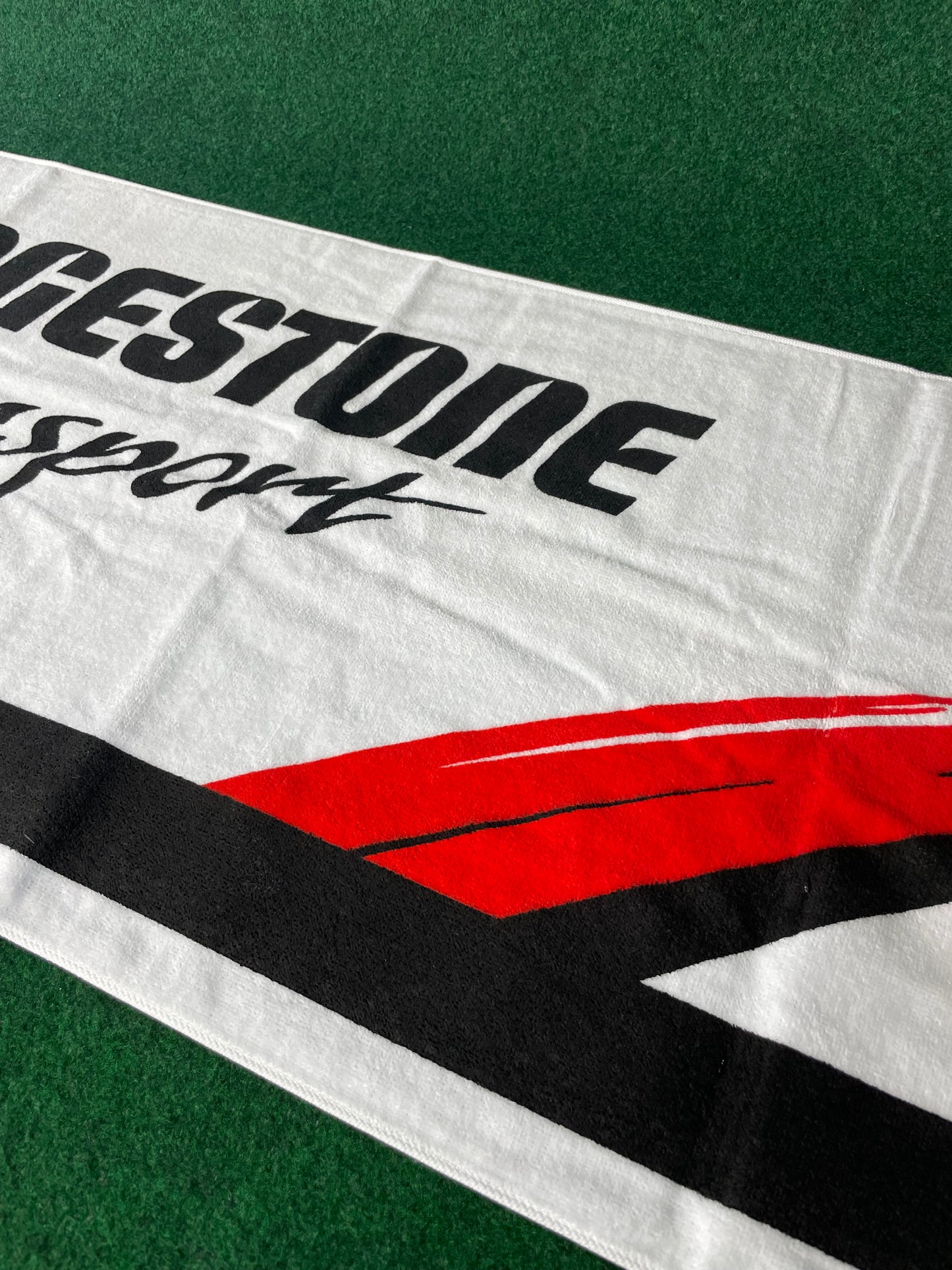 BRIDGESTONE Motorsport - Vintage Large White Towel