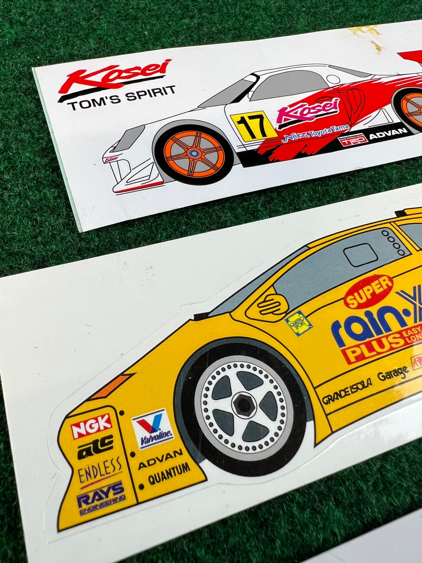 MR2, 911, Diablo JGTC Racecar Stickers Set