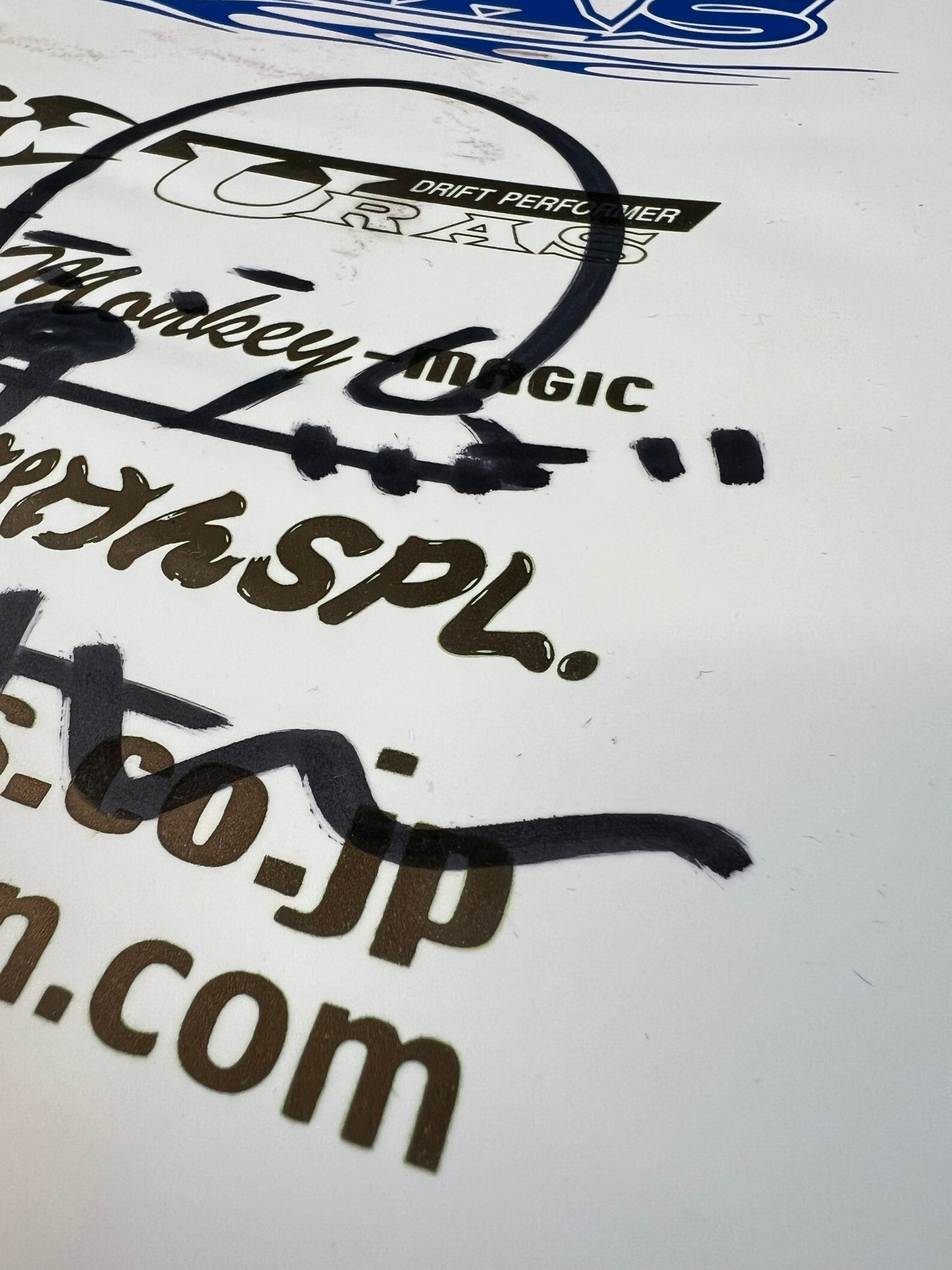 URAS - ER34 Drift Car Autographed Car Document Folder Case