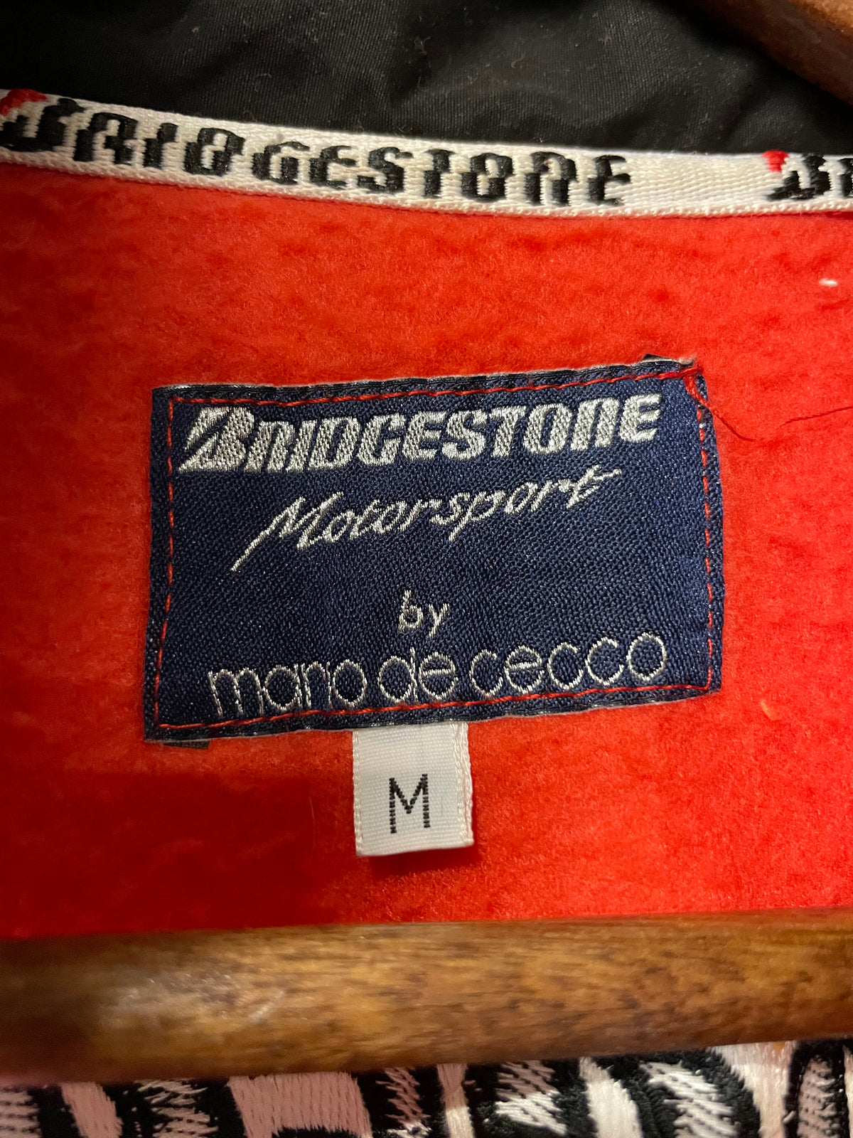 BRIDGESTONE Motorsport - Red Fleece Pullover Jacket