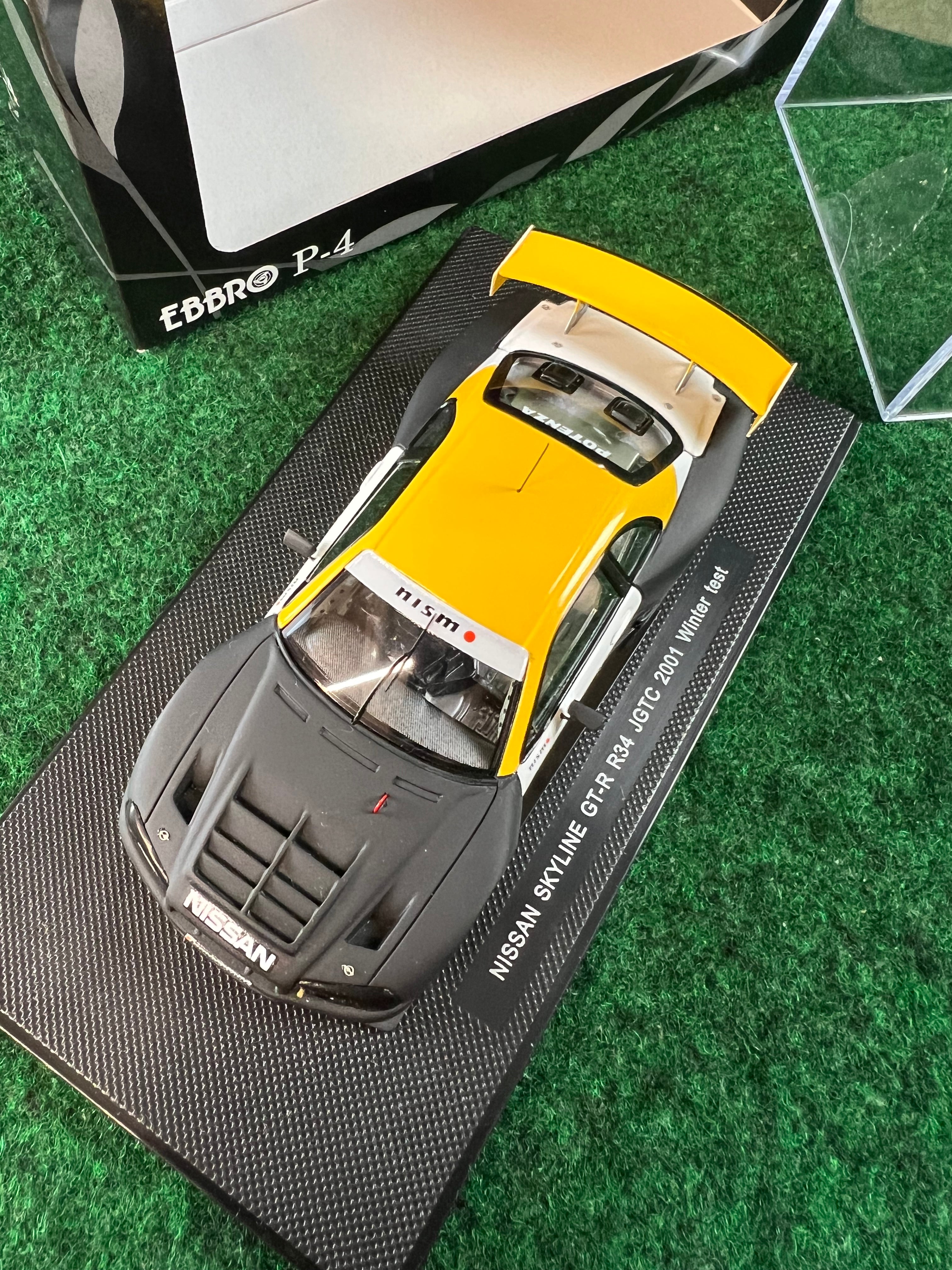 EBBRO P-4 JGTC 2001 カルソニック スカイライン R34 EBBRO P-4 JGTC 2001 カルソニック スカイライン R34 - メルカリ
