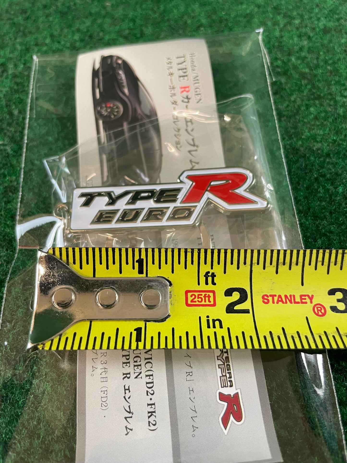 TC Juurokuhoi Vending Machine - Honda Civic Type R FN2 Metal Logo Keychain