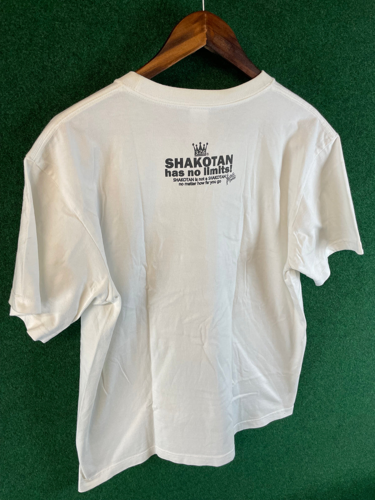 326POWER - DRIFT KING Mazda FC RX-7 Shakotan Has No Limits White T-shirt