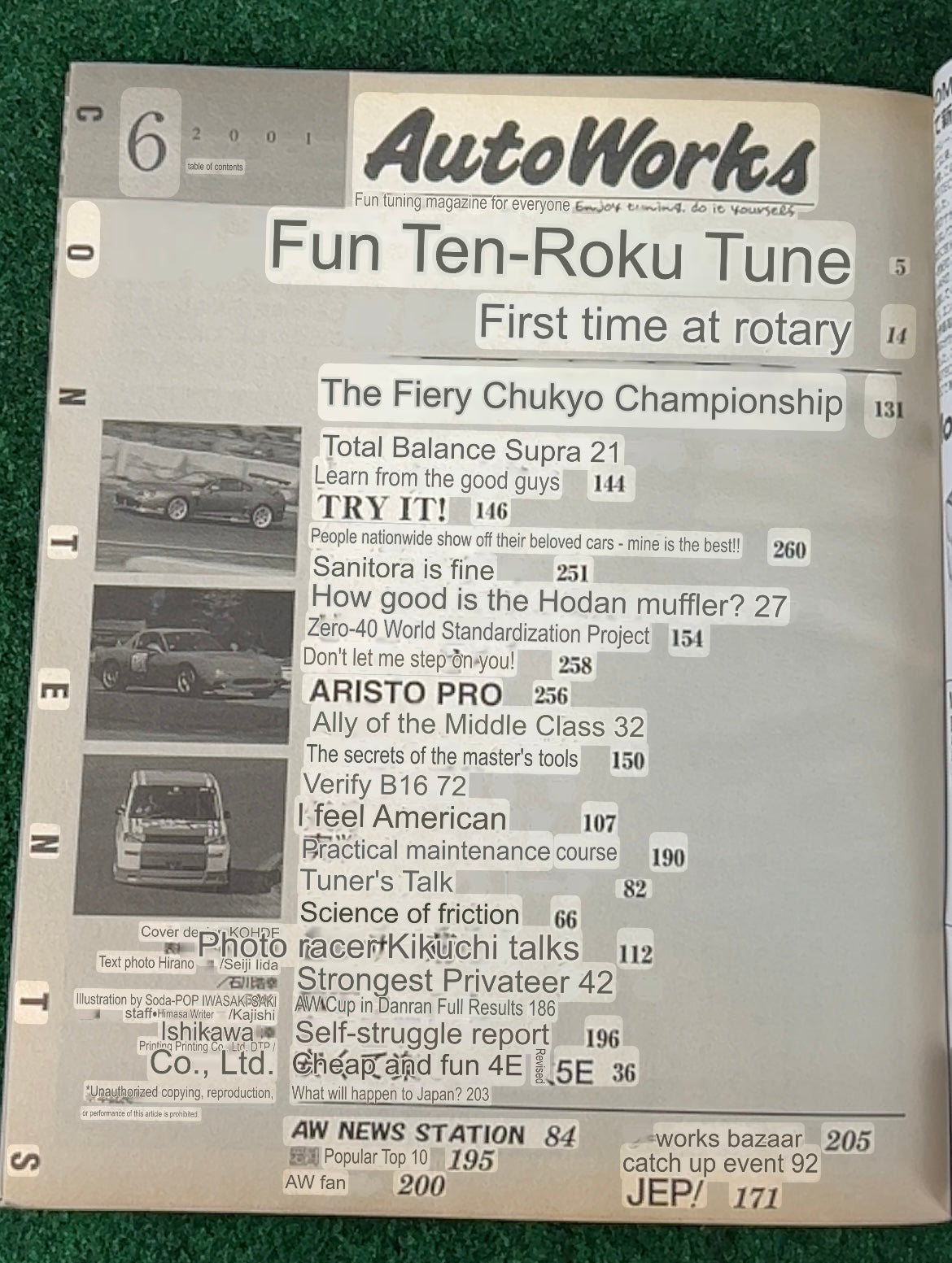 Autoworks Magazine - June 2001