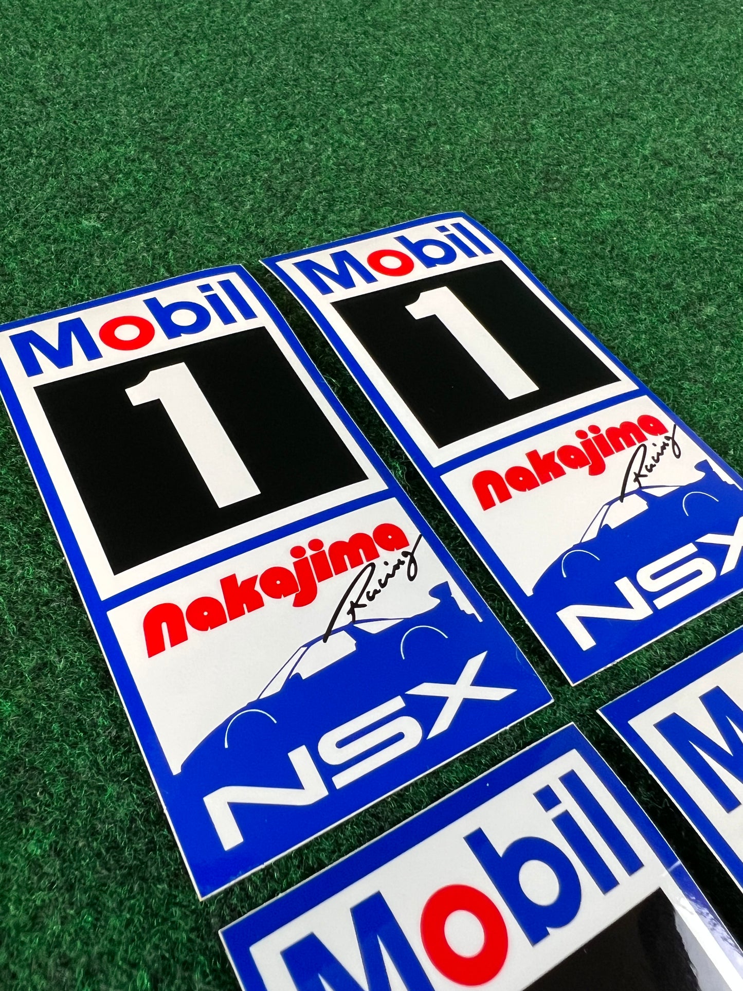 Mobil1 Nakajima Racing Honda NSX - JGTC Sticker Set